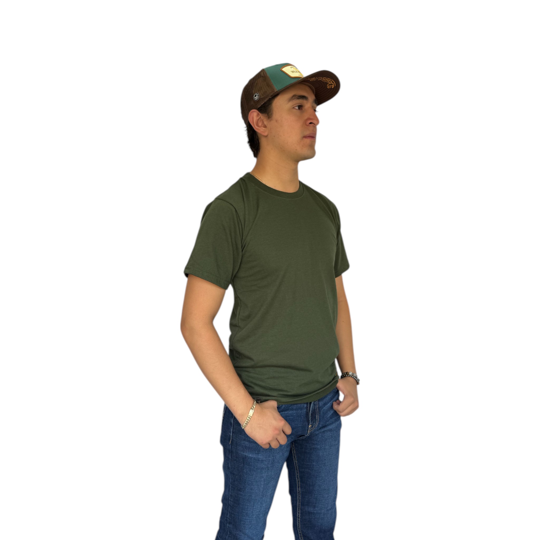 PLAYERA YELLOWSTONE VERDE MOD.TCY002