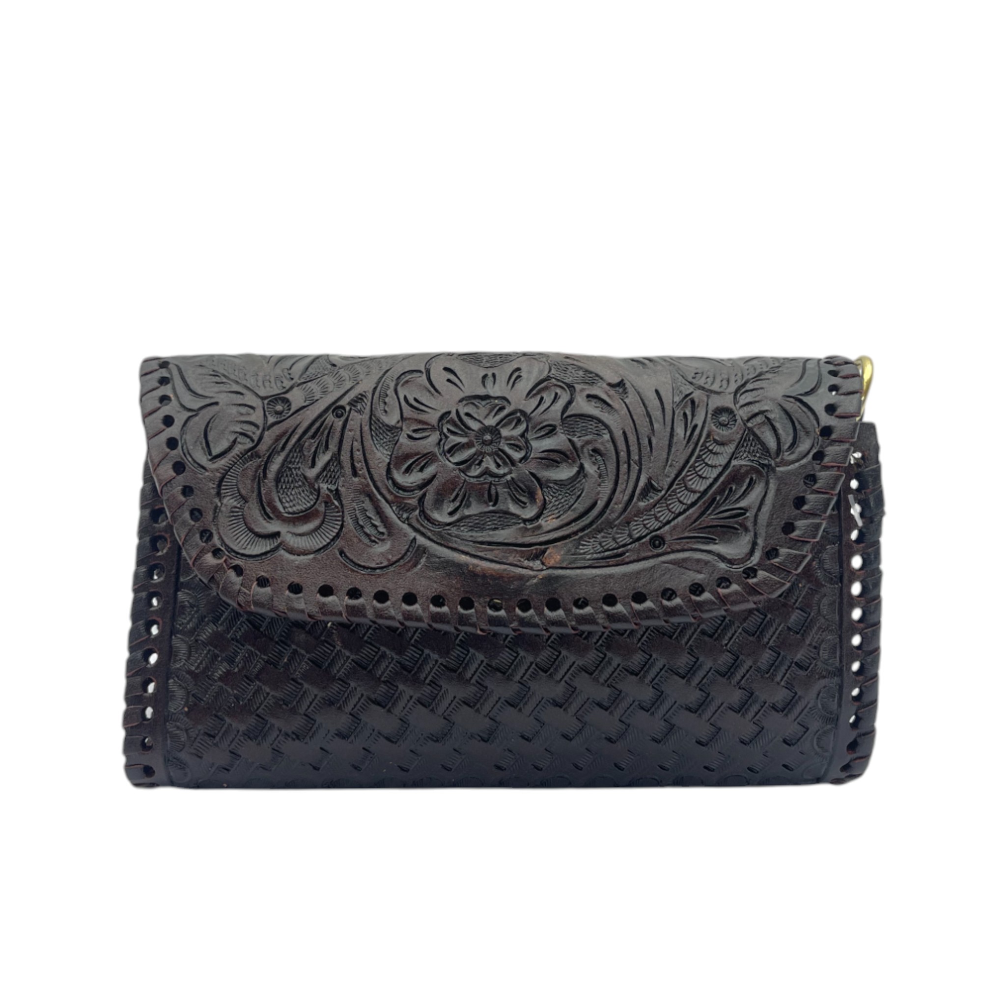 BOLSA CINCELADA ARTESANAL CAFÉ