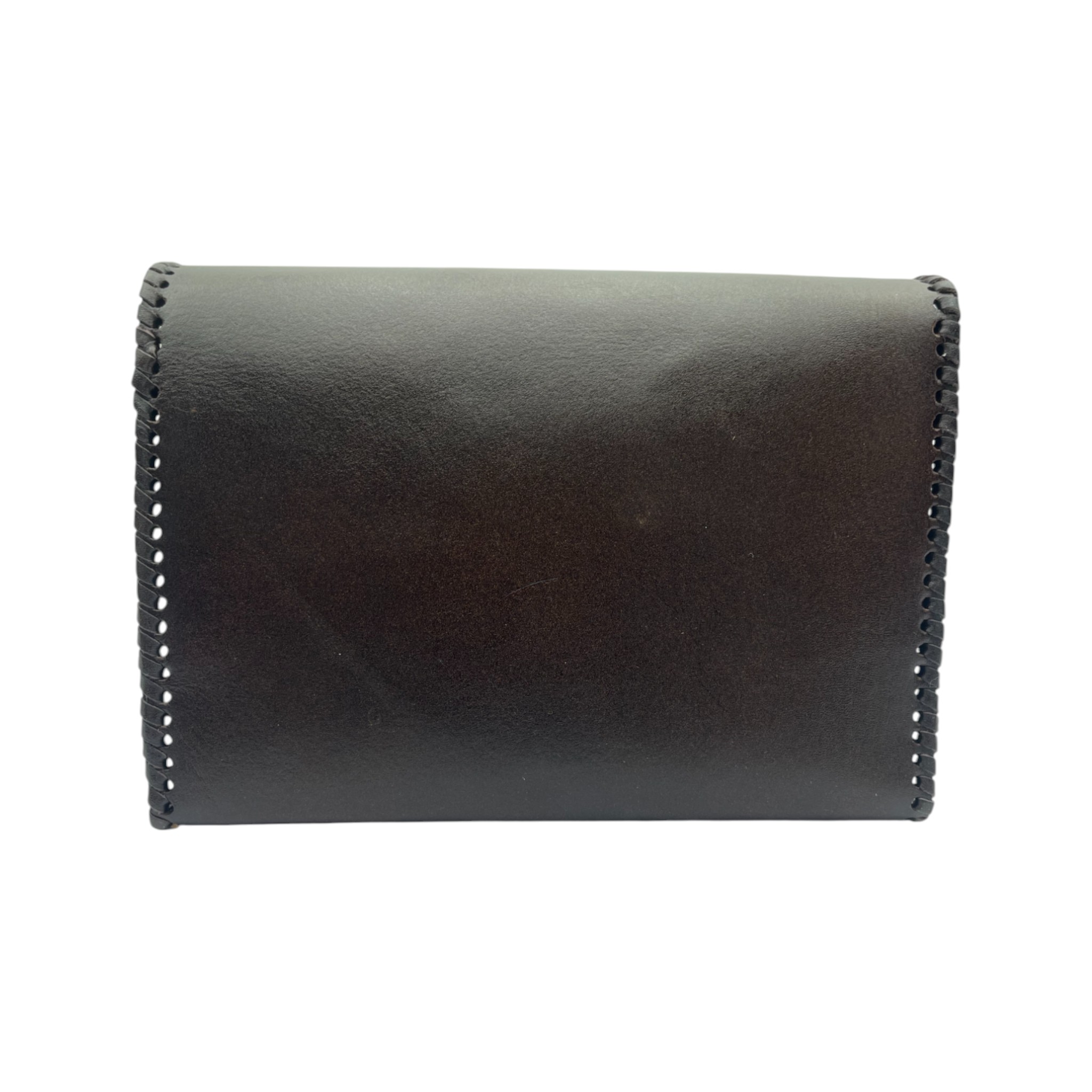 BOLSA CINCELADA ARTESANAL EXTRA GRANDE CAFÉ