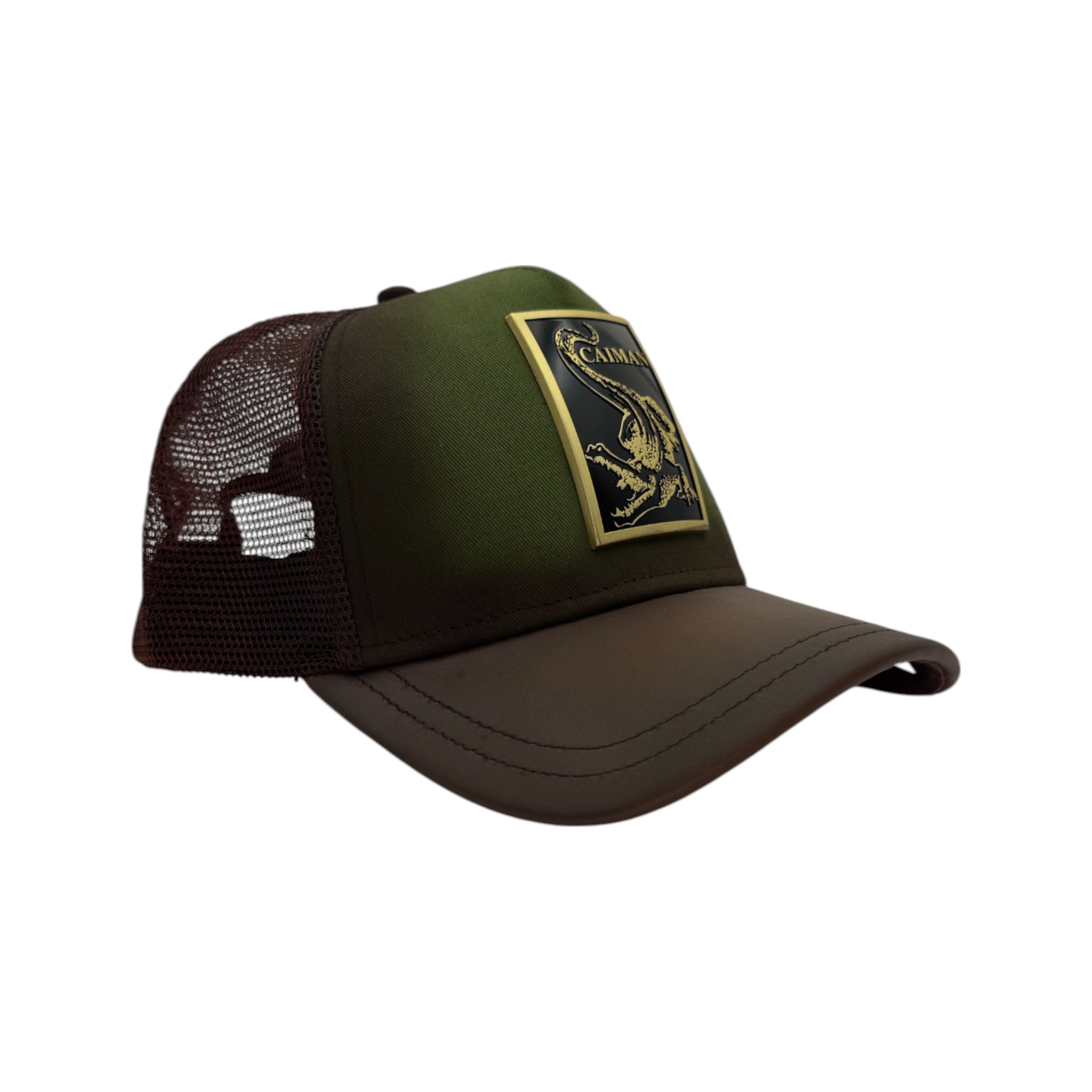 IMG_7803-Photoroom GORRA CUADRA EN PIEL GENUINA CON DISEÑO DE CAIMAN.