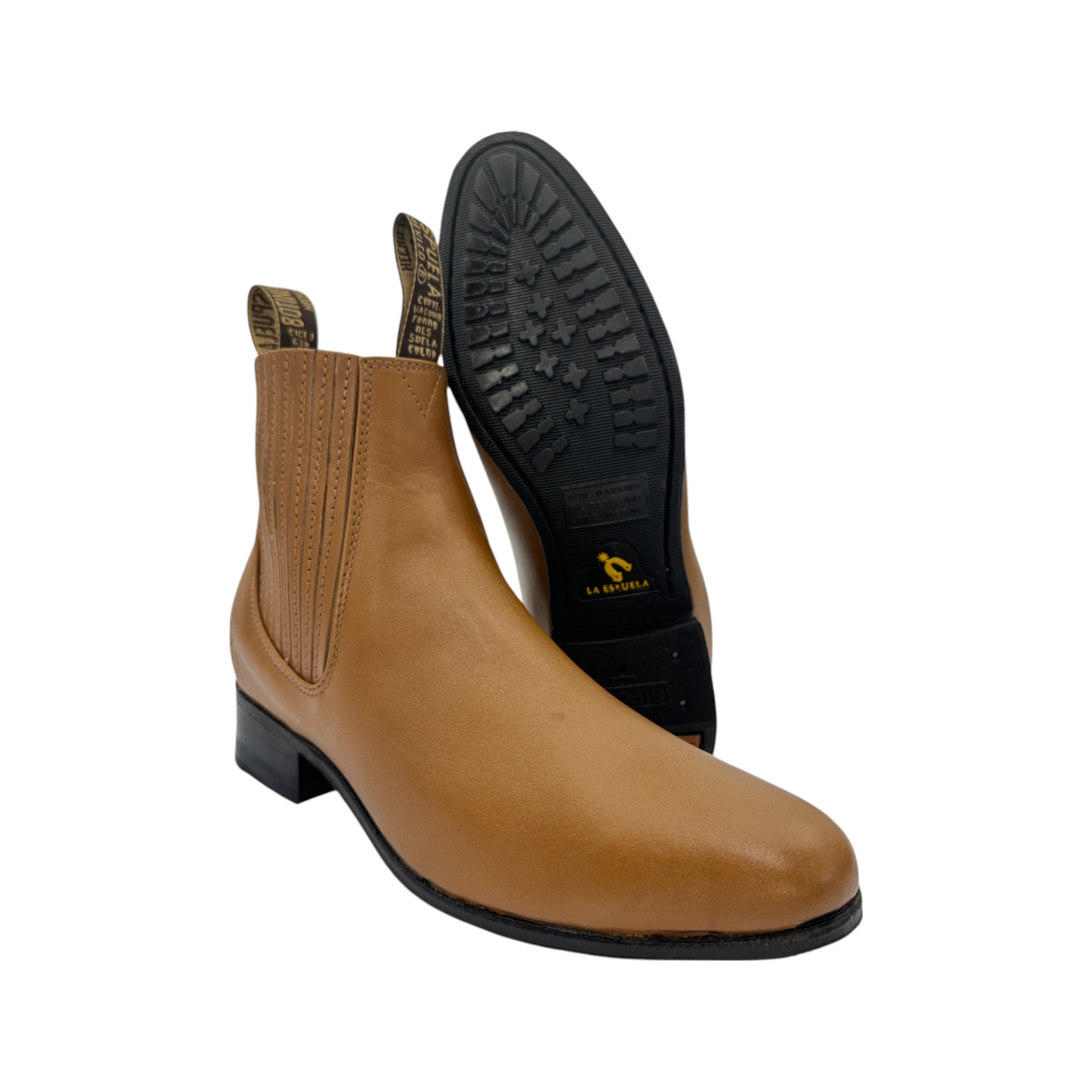 BOTIN ESPUELA CHARRO CAFÉ CLARO