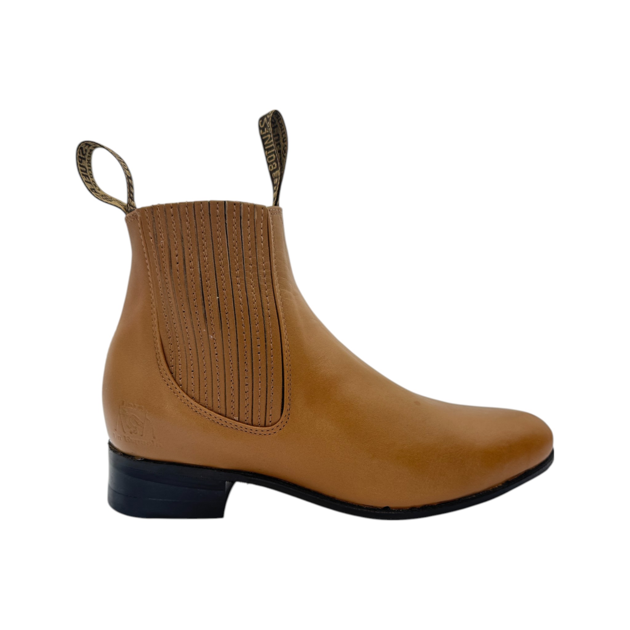 BOTIN ESPUELA CHARRO CAFÉ CLARO