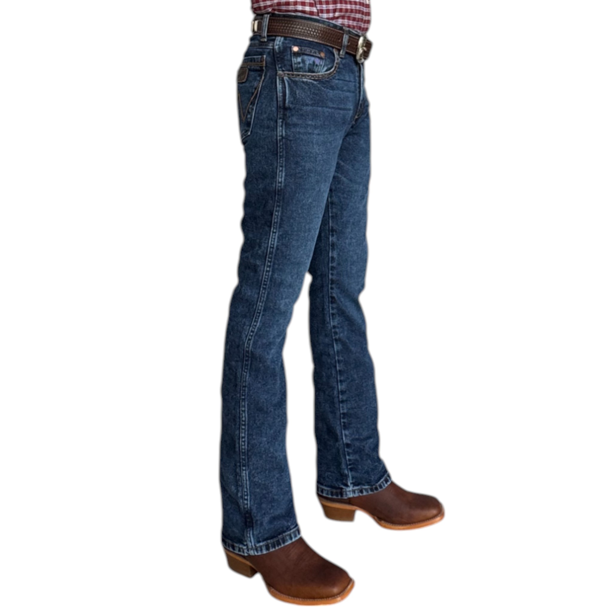 PANTALON WRANGLER SLIM BOOT RETRO