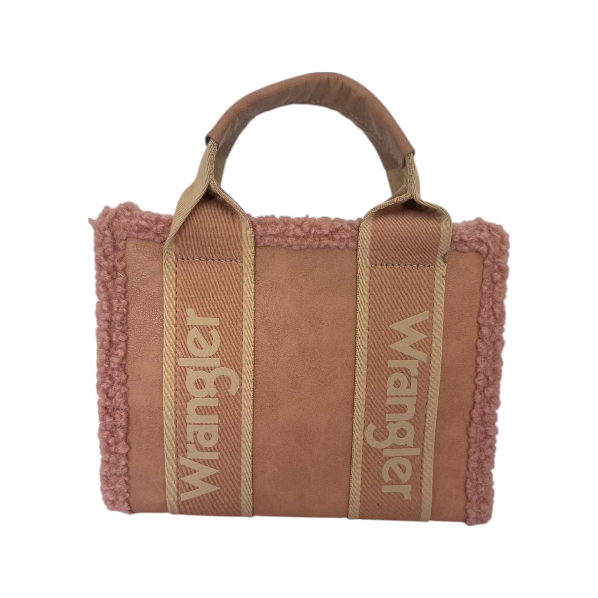 IMG_8474-Photoroom BOLSO DAMA WRANGLER CON BORREGA EN LAS ORILLAS ROSA