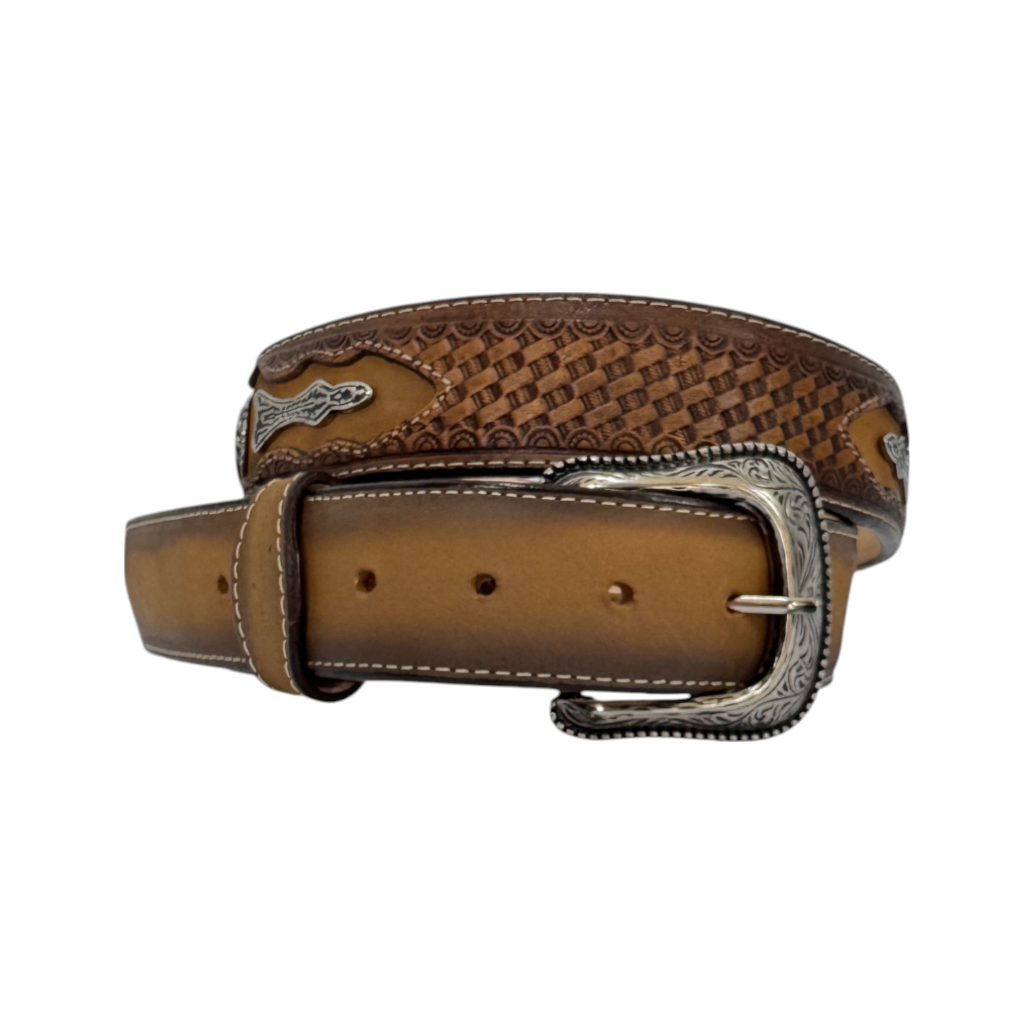 CINTO VAQUERO TEXANO MIEL 358