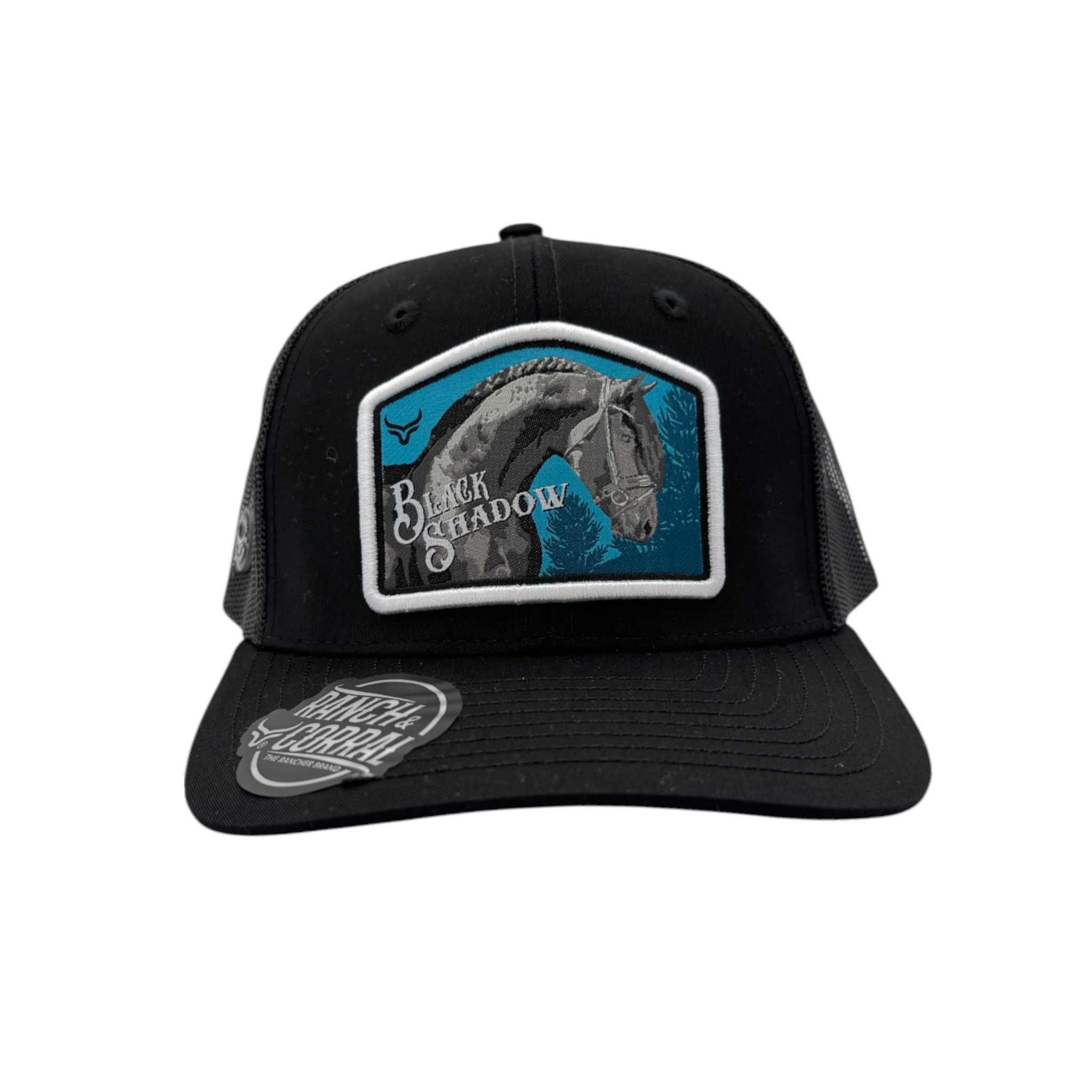 GORRA RANCH&CORRAL BLACK SHADOW.
