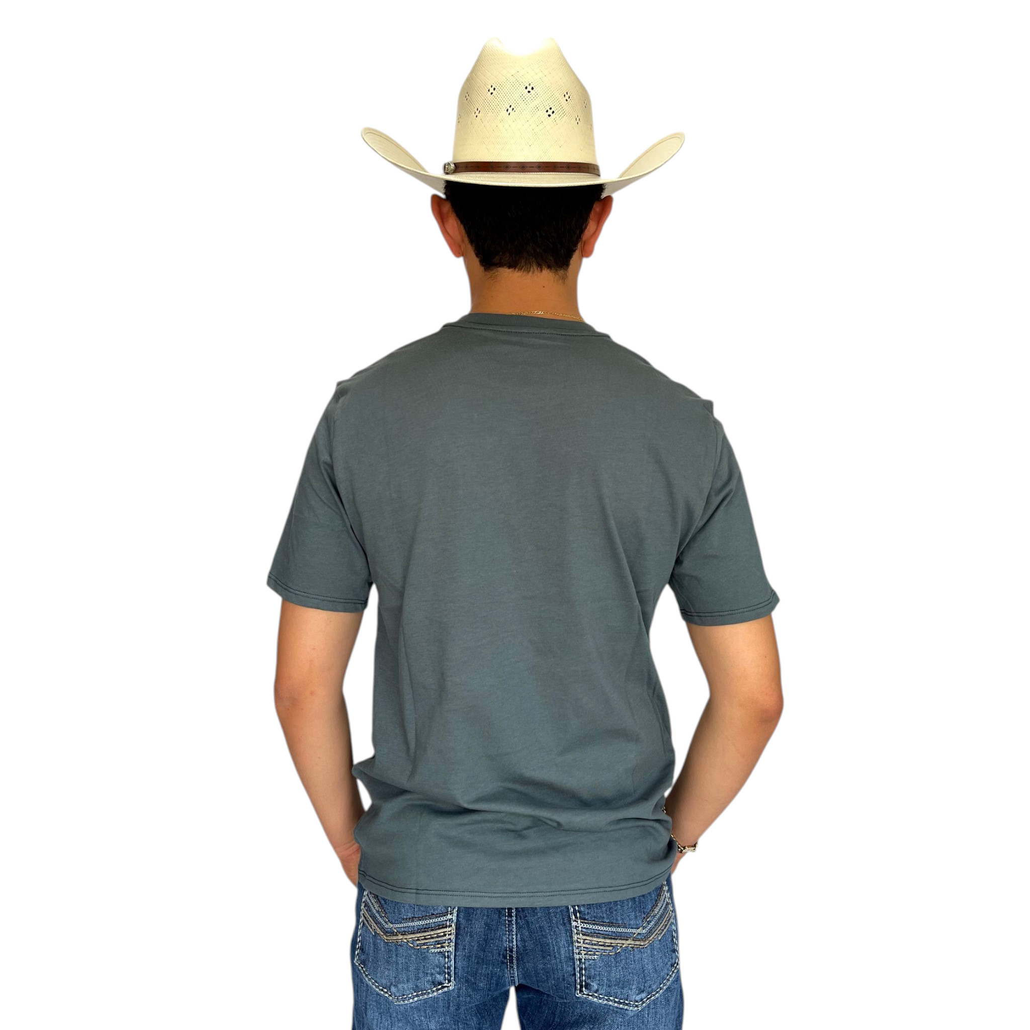 PLAYERA DE CABALLERO WRANGLER  RIDING THE LIFE