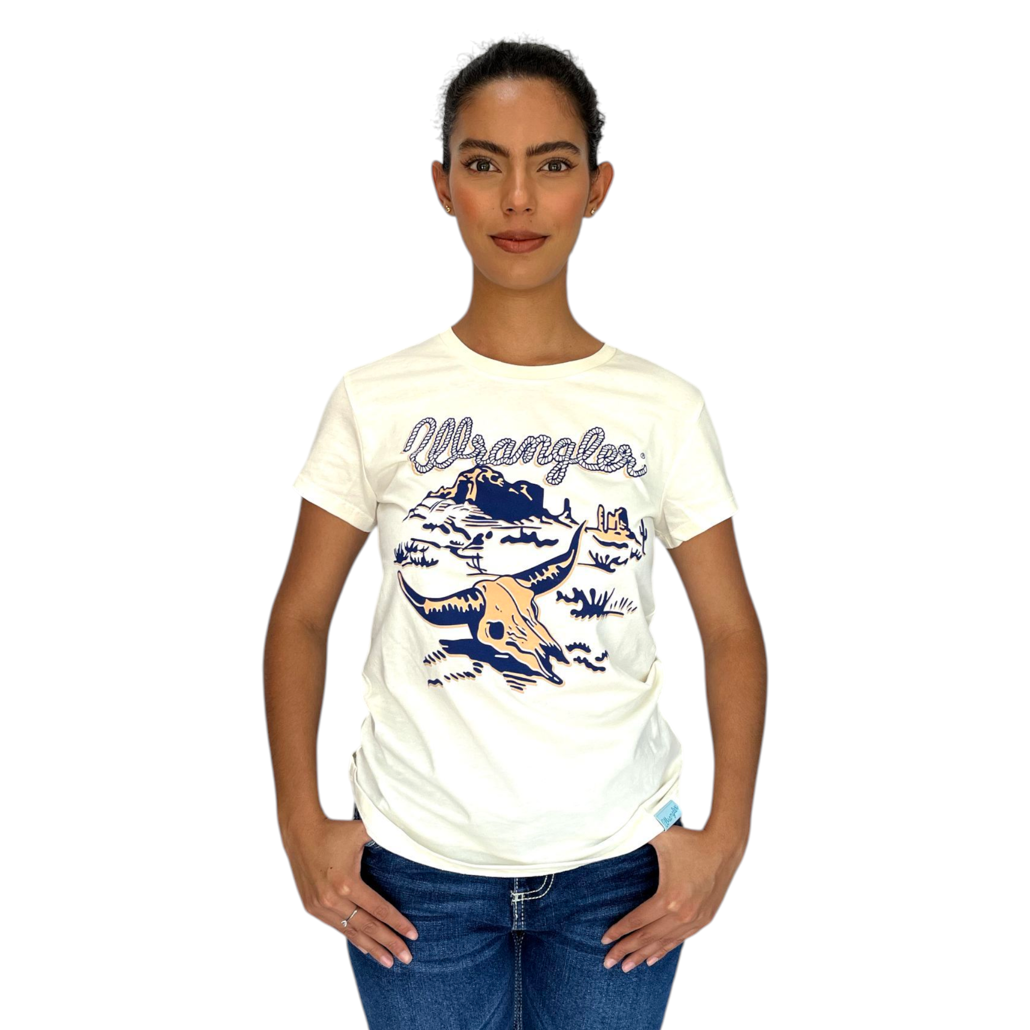 PLAYERA DE DAMA WRANGLER SPIRIT OF THE WEST.