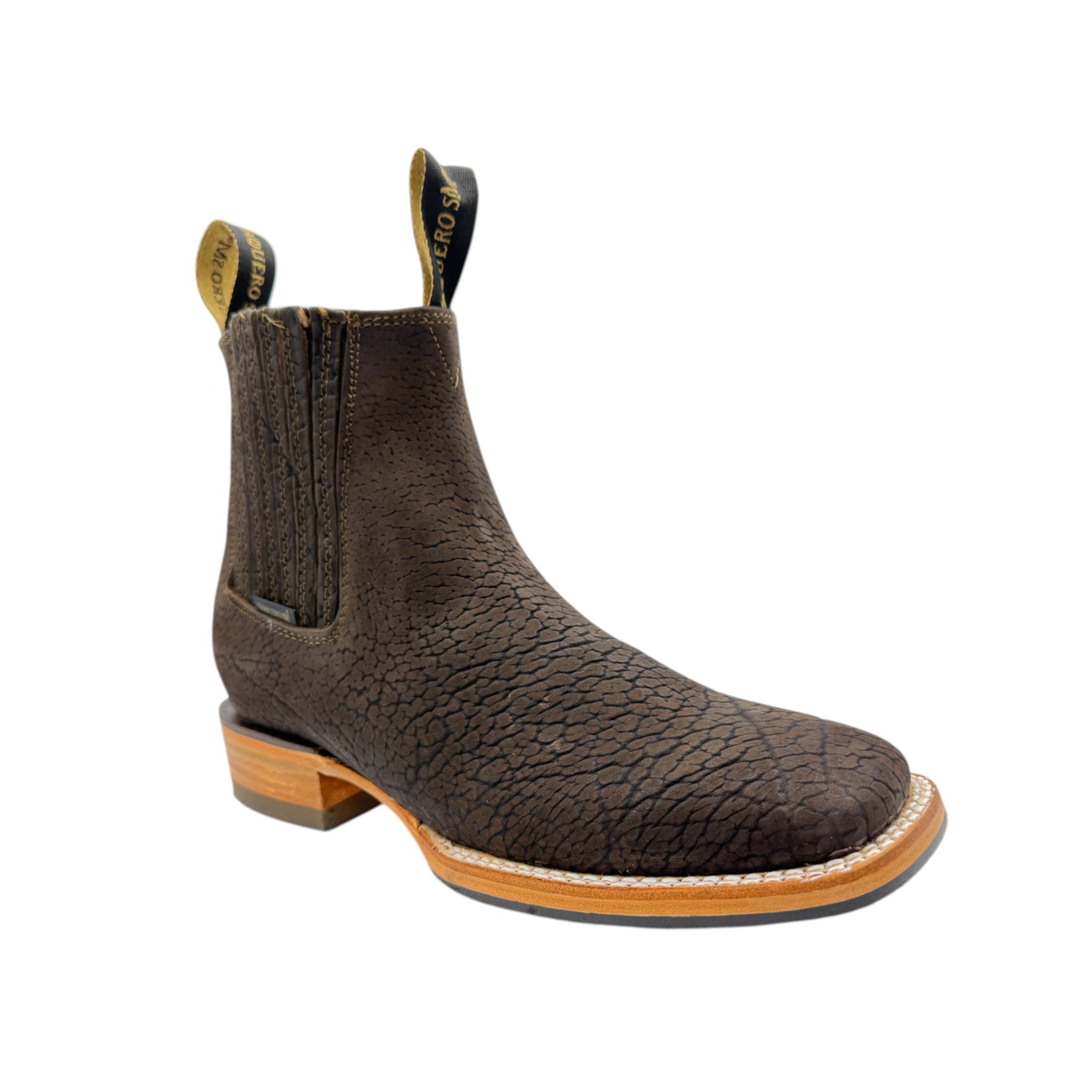 BOTIN VAQUERO SM HORMA RODEO CUELLO DE TORO CAFE