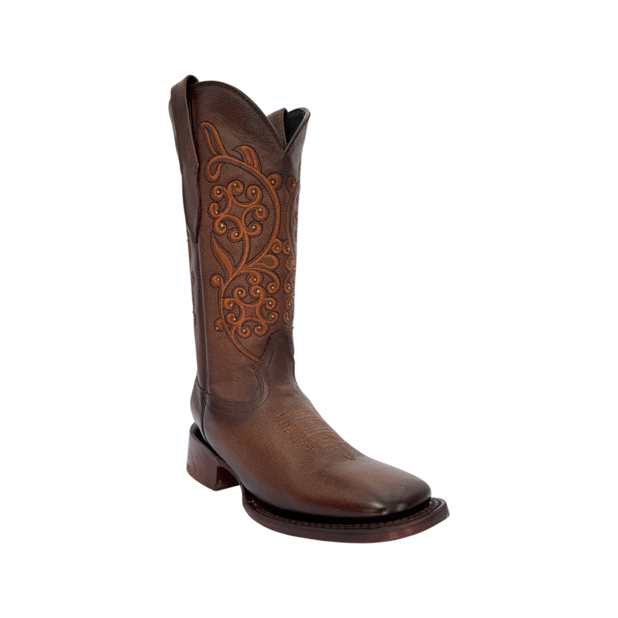 BOTA VAQUERO SM MODELO MARGARITA TEXANO TABACO
