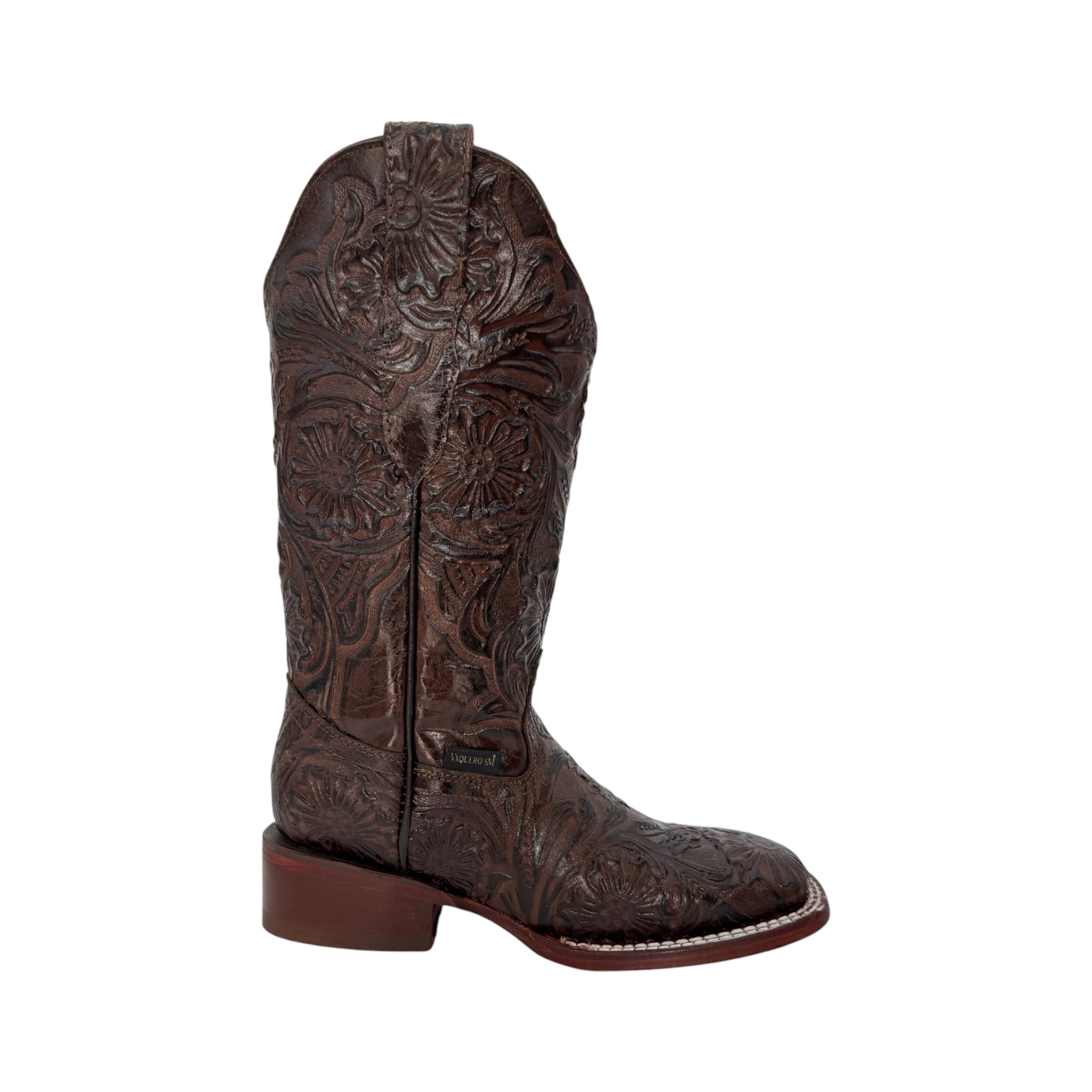 BOTA VAQUERO SM CINCELADA CAFE.