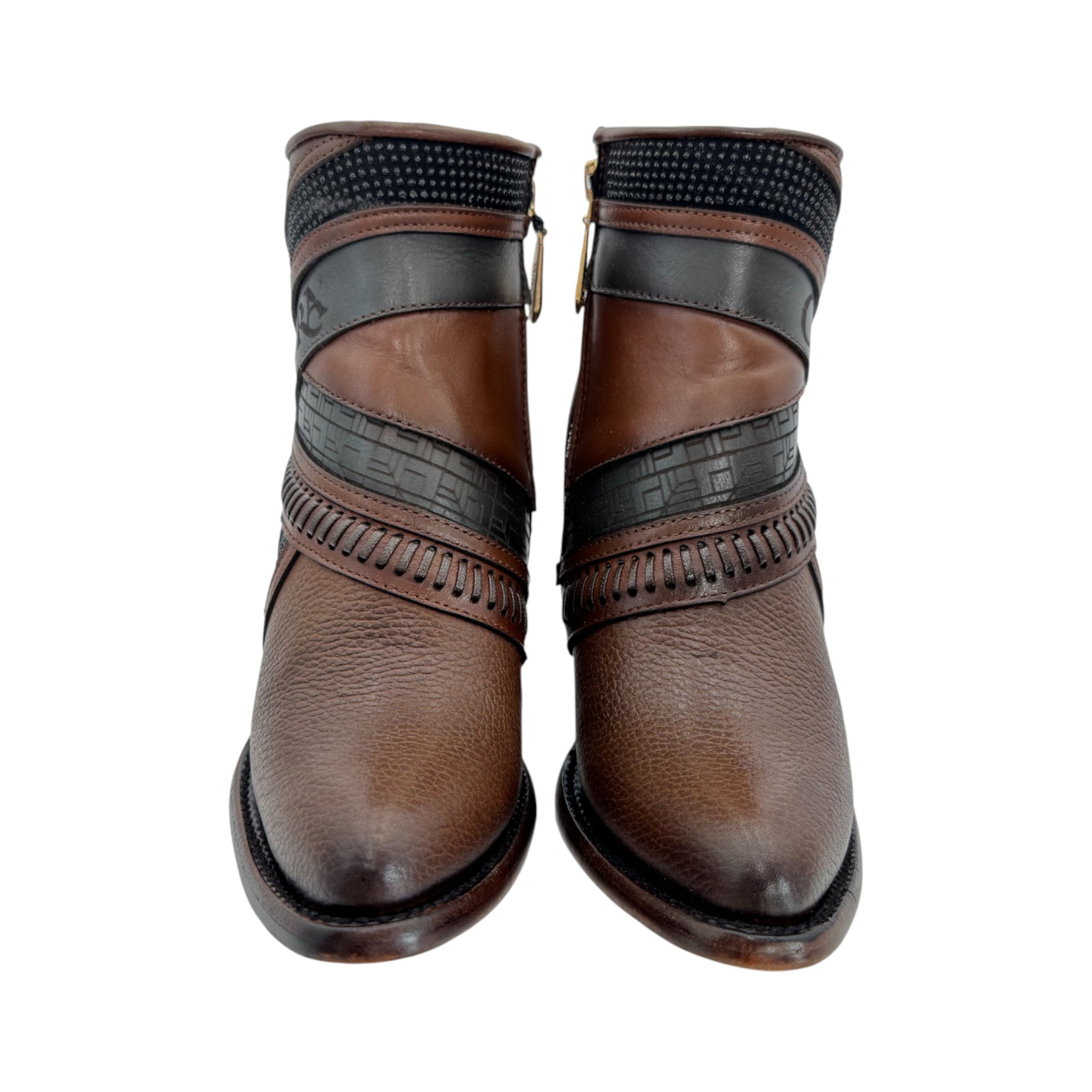 IMG_1130 BOTIN TRADICIONAL PARA DAMA EN PIEL GENUINA DE RES.