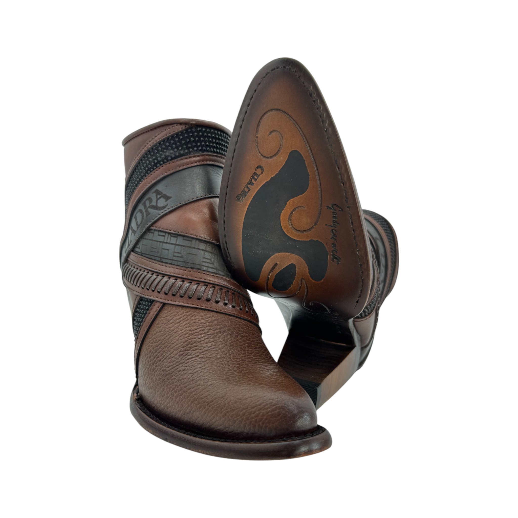 IMG_1131 BOTIN TRADICIONAL PARA DAMA EN PIEL GENUINA DE RES.