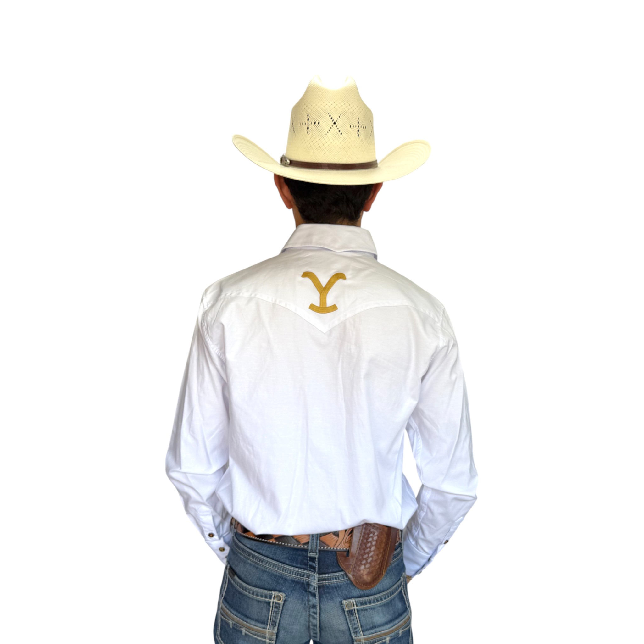 CAMISA YELLOWSTONE MODELO SCY015 BLANCO