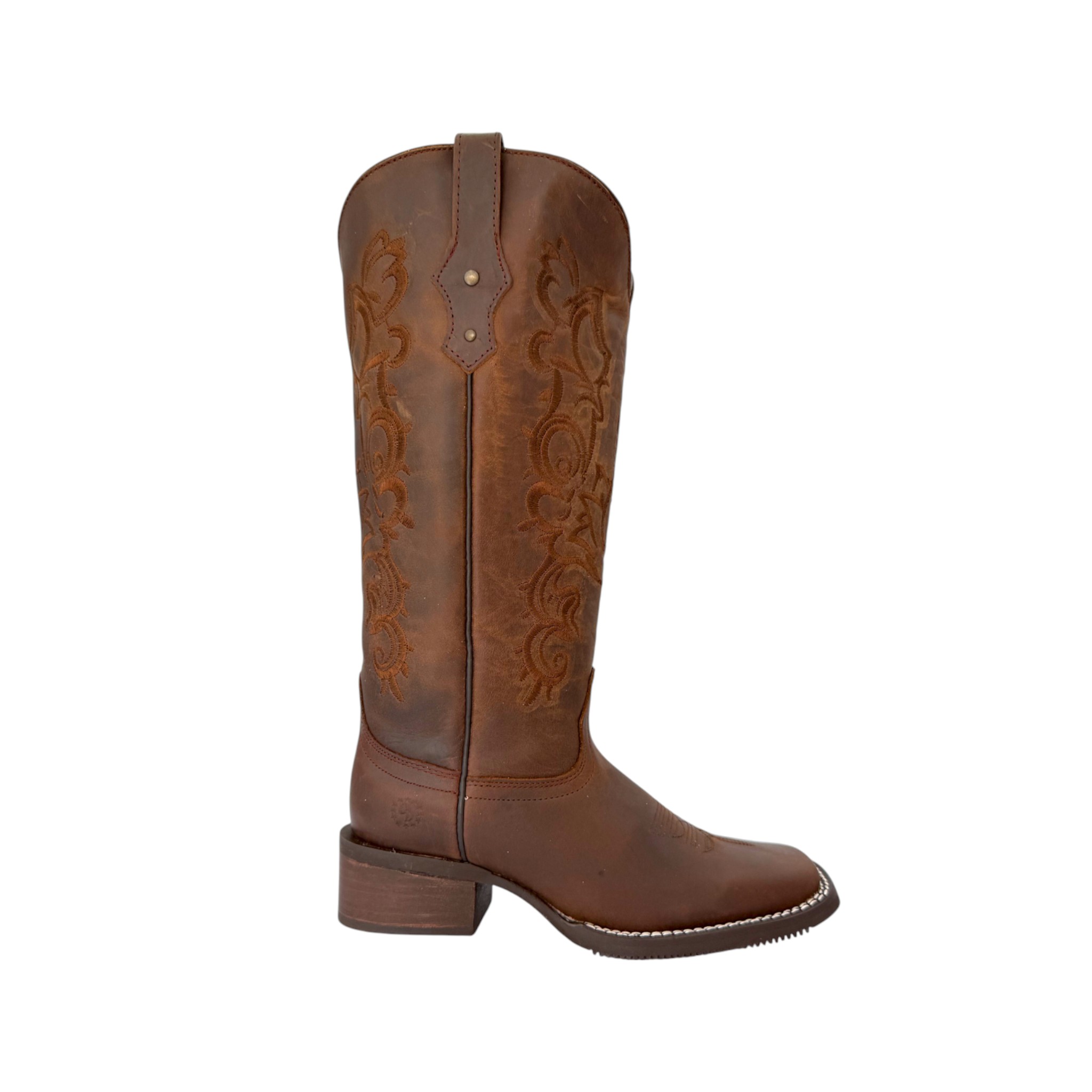 BOTA CABALLO DORADO HORMA RODEO 7789 TANG.