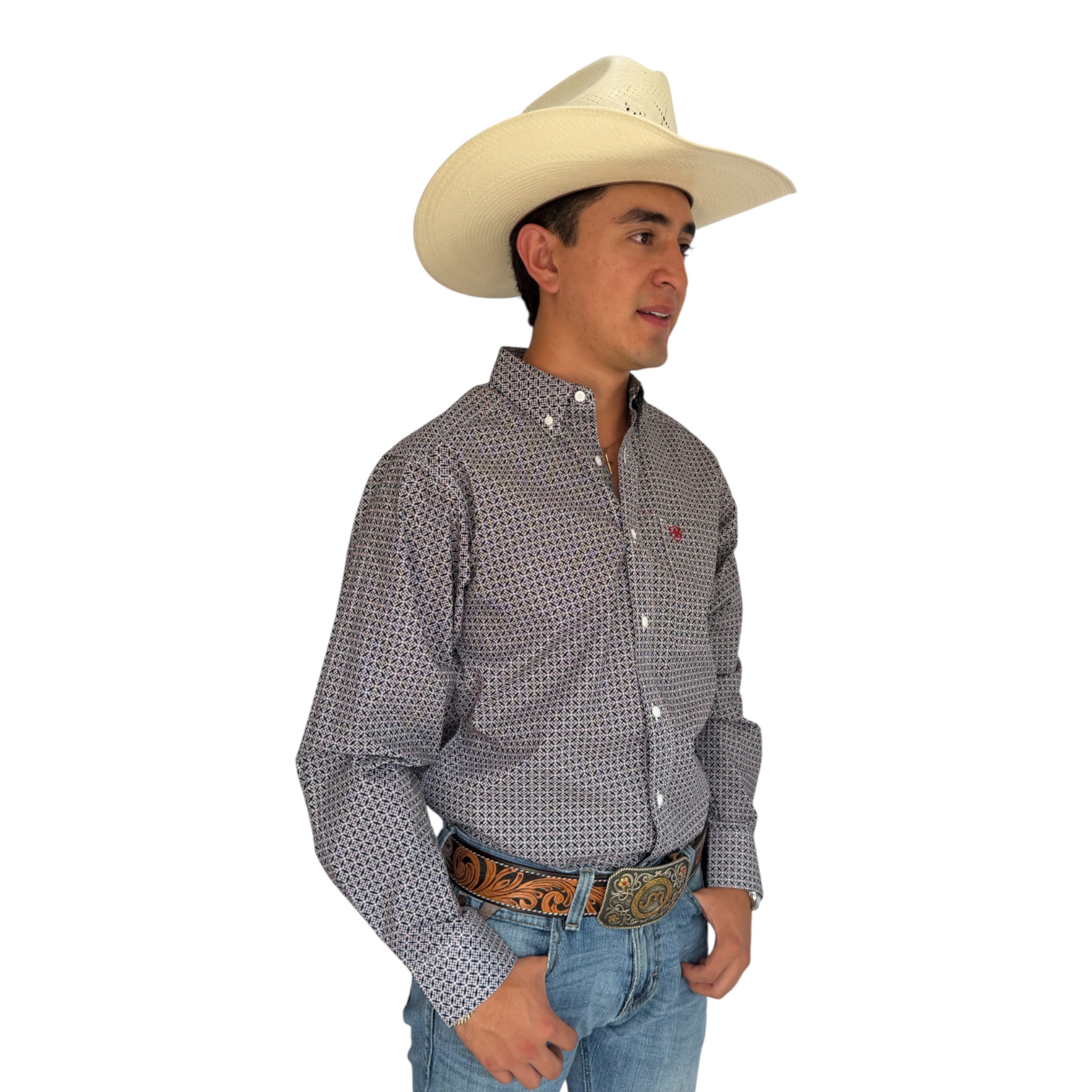 CAMISA ARIAT CLASSIC DISEÑO MODERNO.