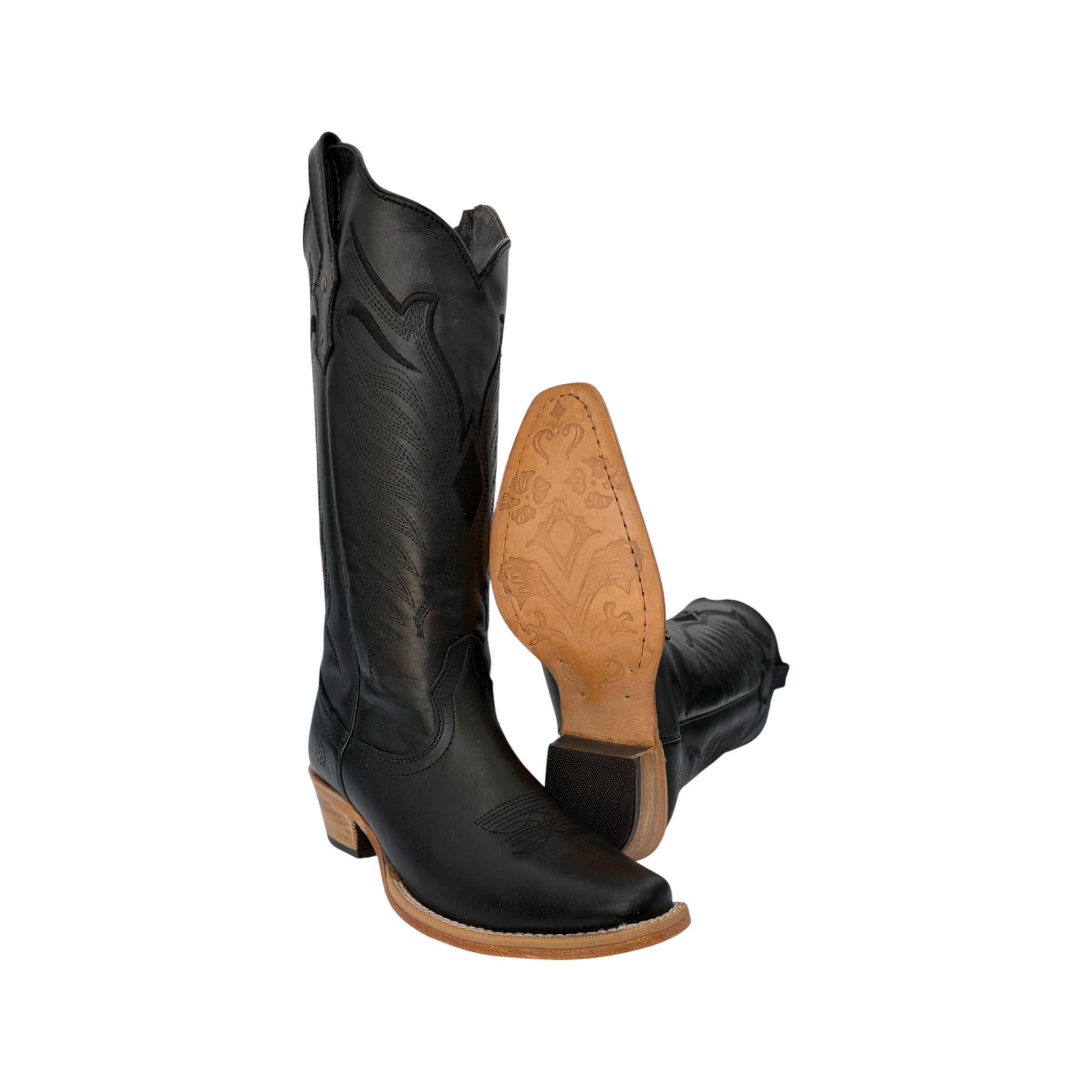 BOTA CABALLO DORADO 1187 ARIZONA NEGRO.