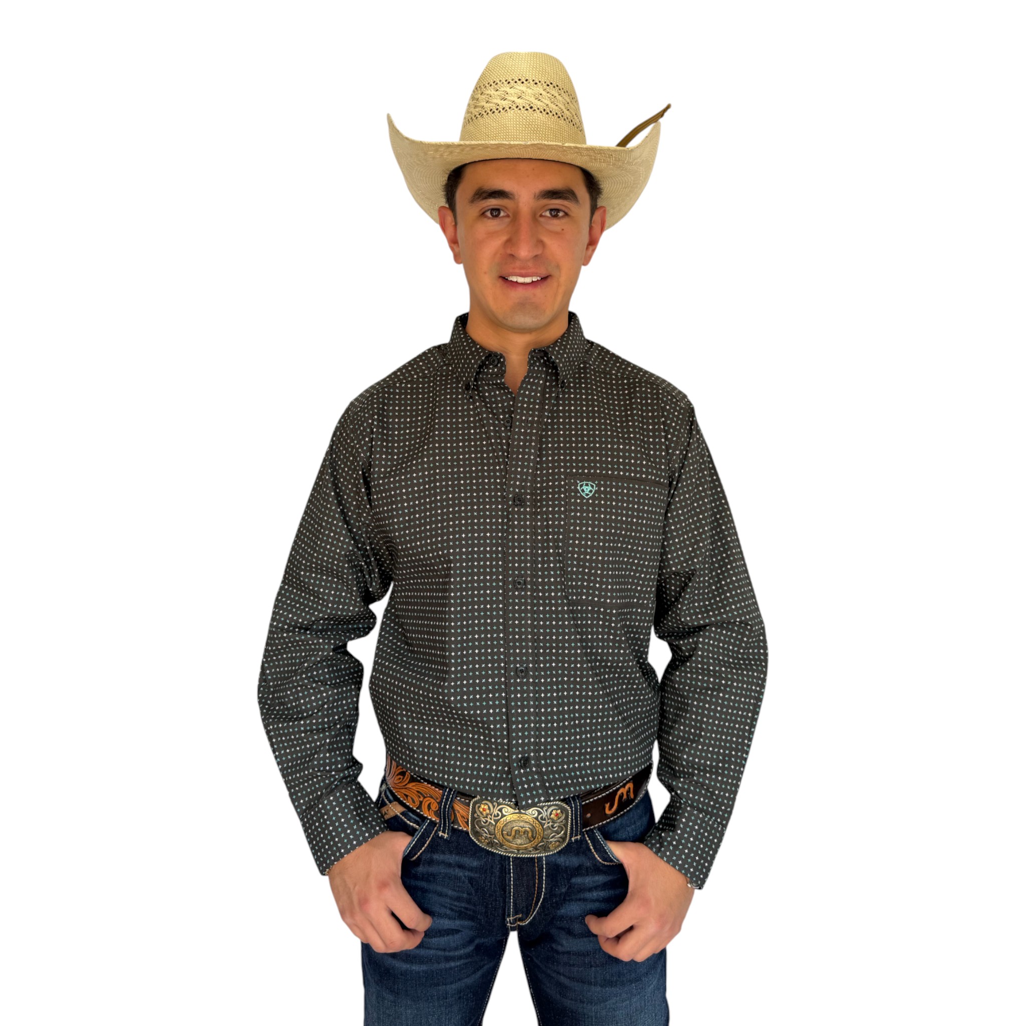 CAMISA ARIAT CORTE RETRO.