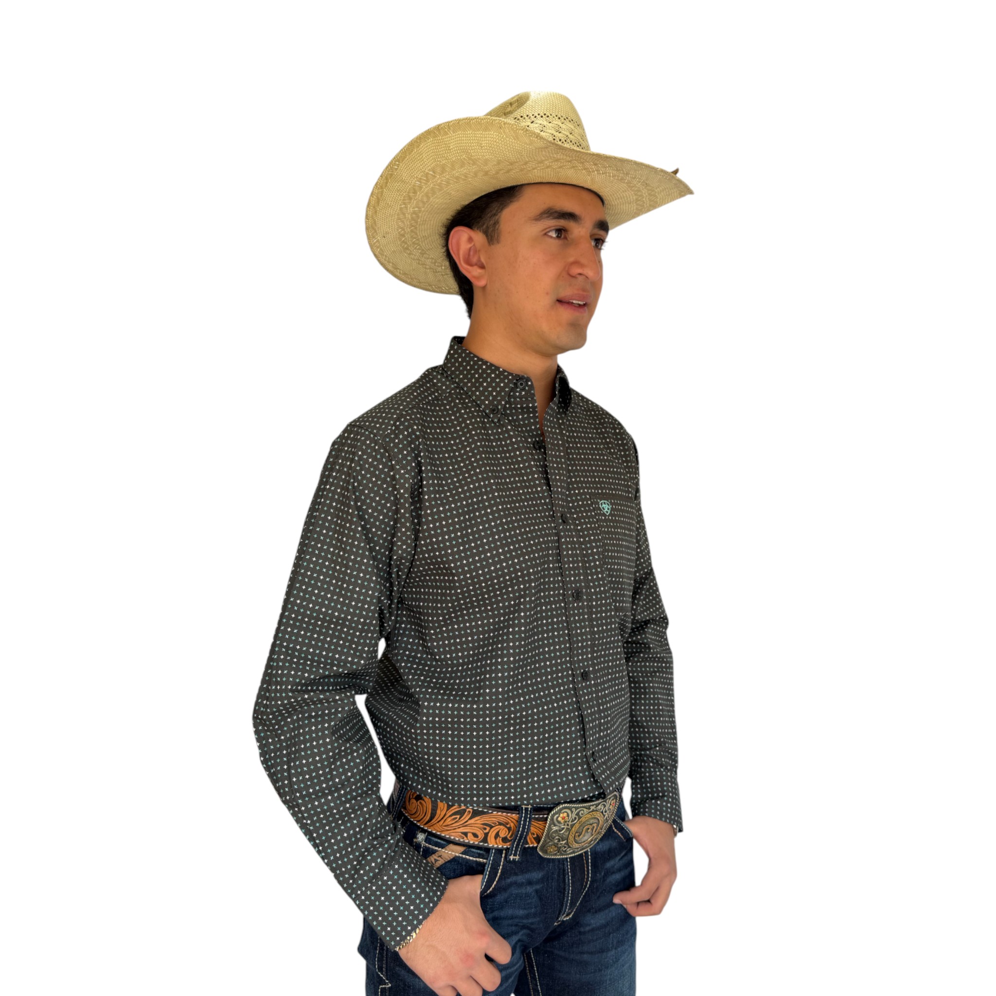 CAMISA ARIAT CORTE RETRO.