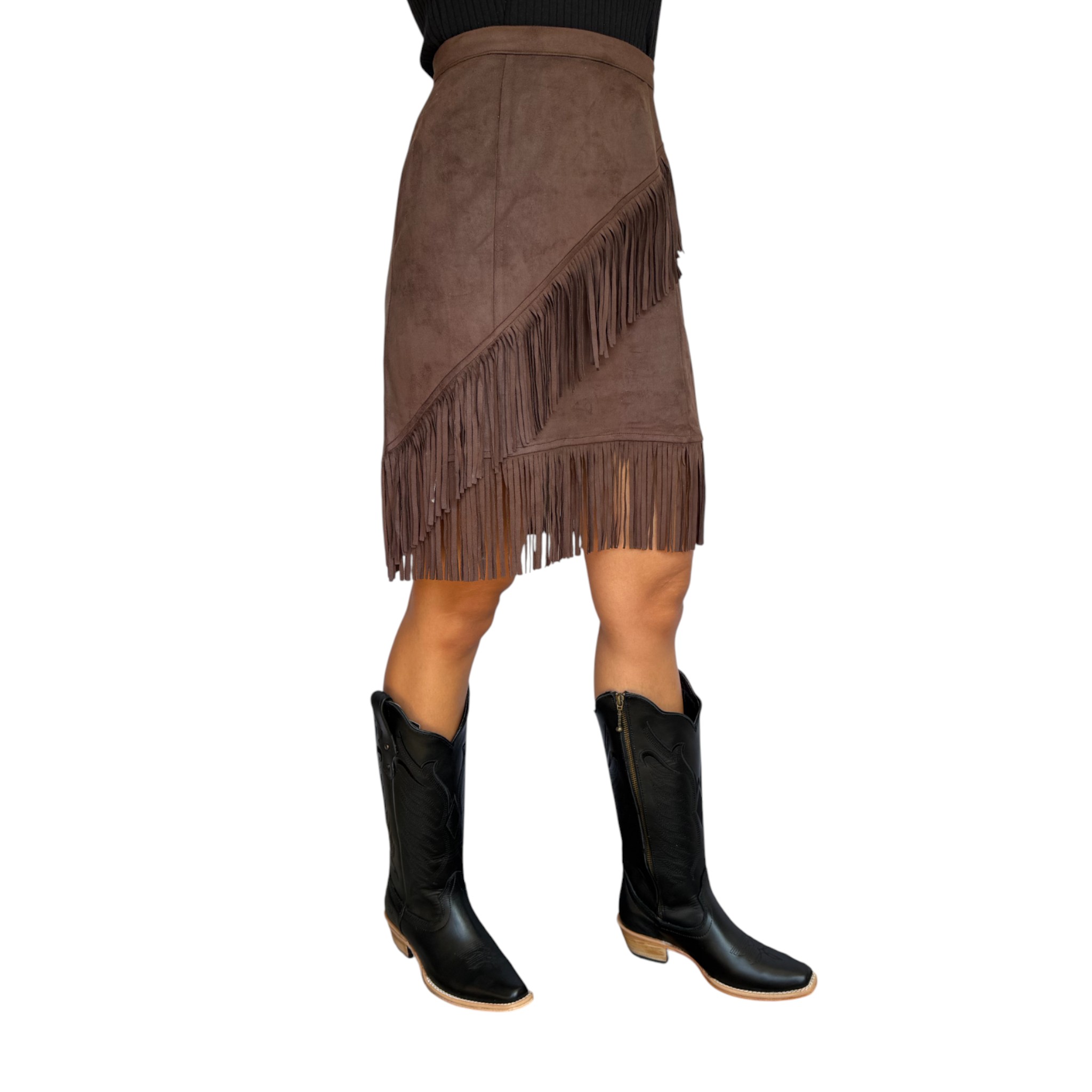 FALDA PESH LINE CAFÉ DAMA