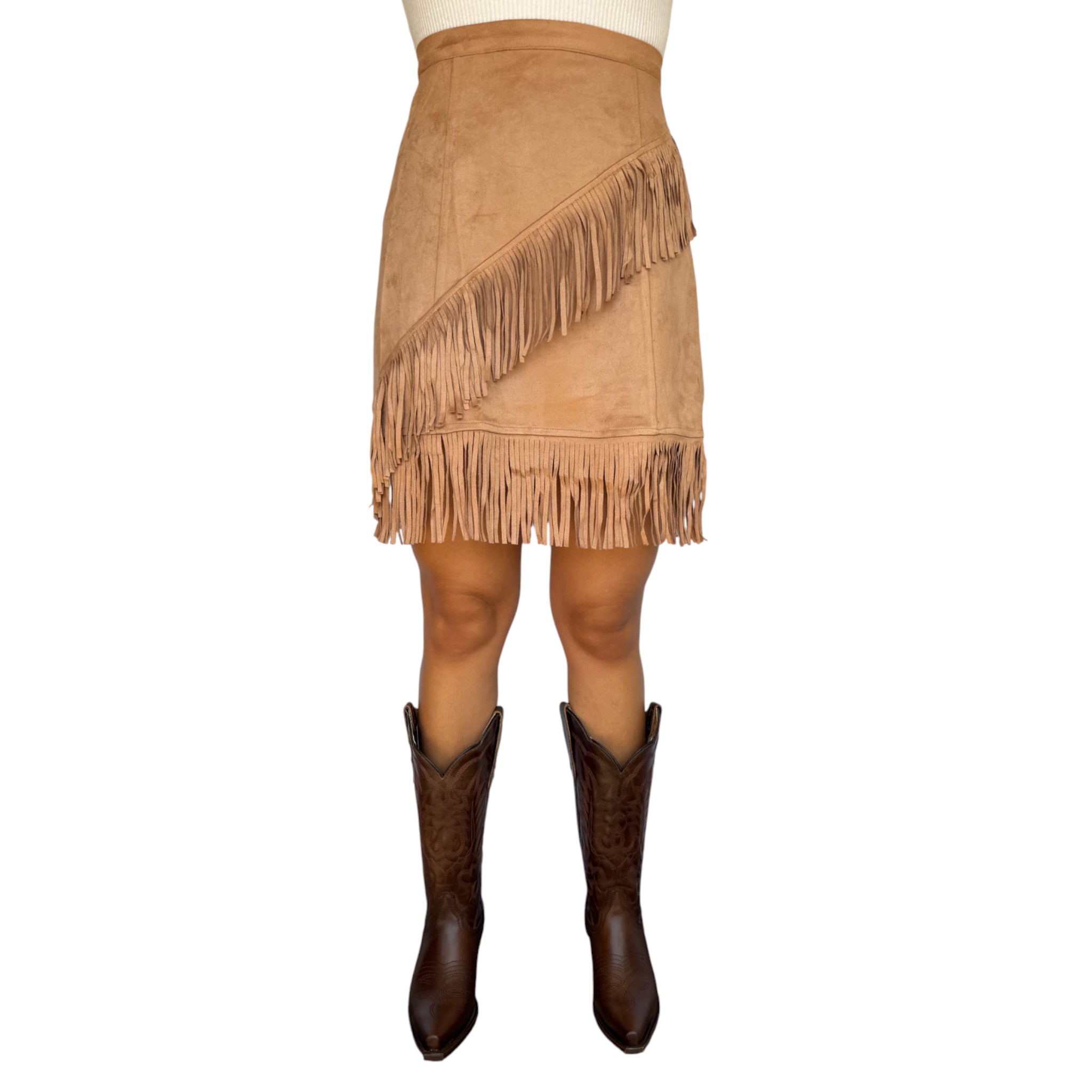 FALDA PESH LINE BEIGE DAMA