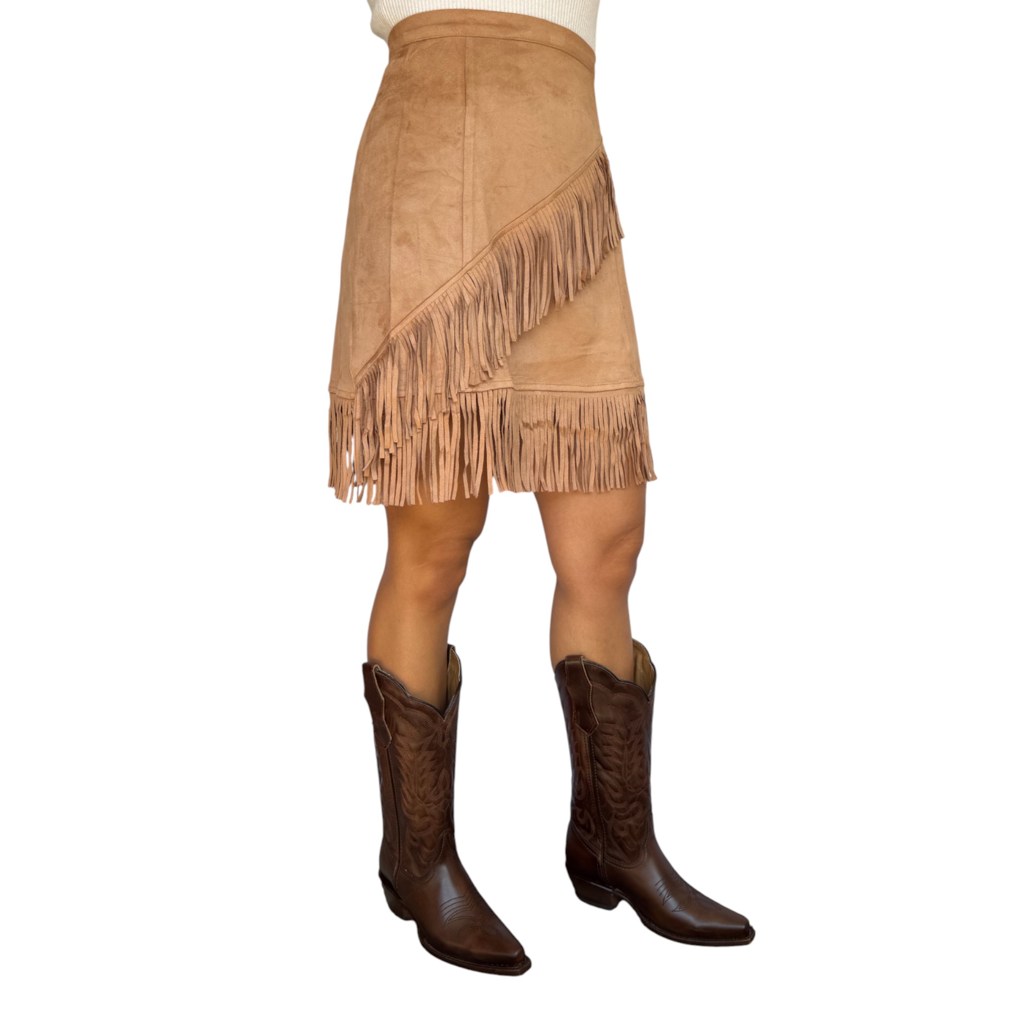 FALDA PESH LINE BEIGE DAMA