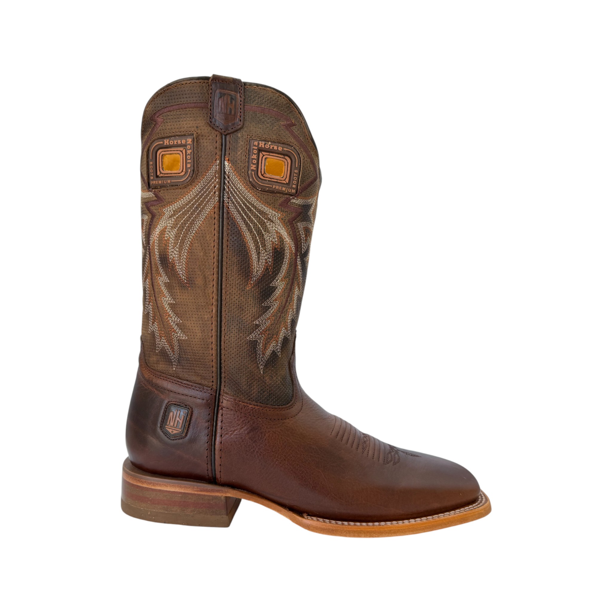 BOTA NOKOTA HORSE DE CABALLERO VAQUERA EN HORMA RODEO.