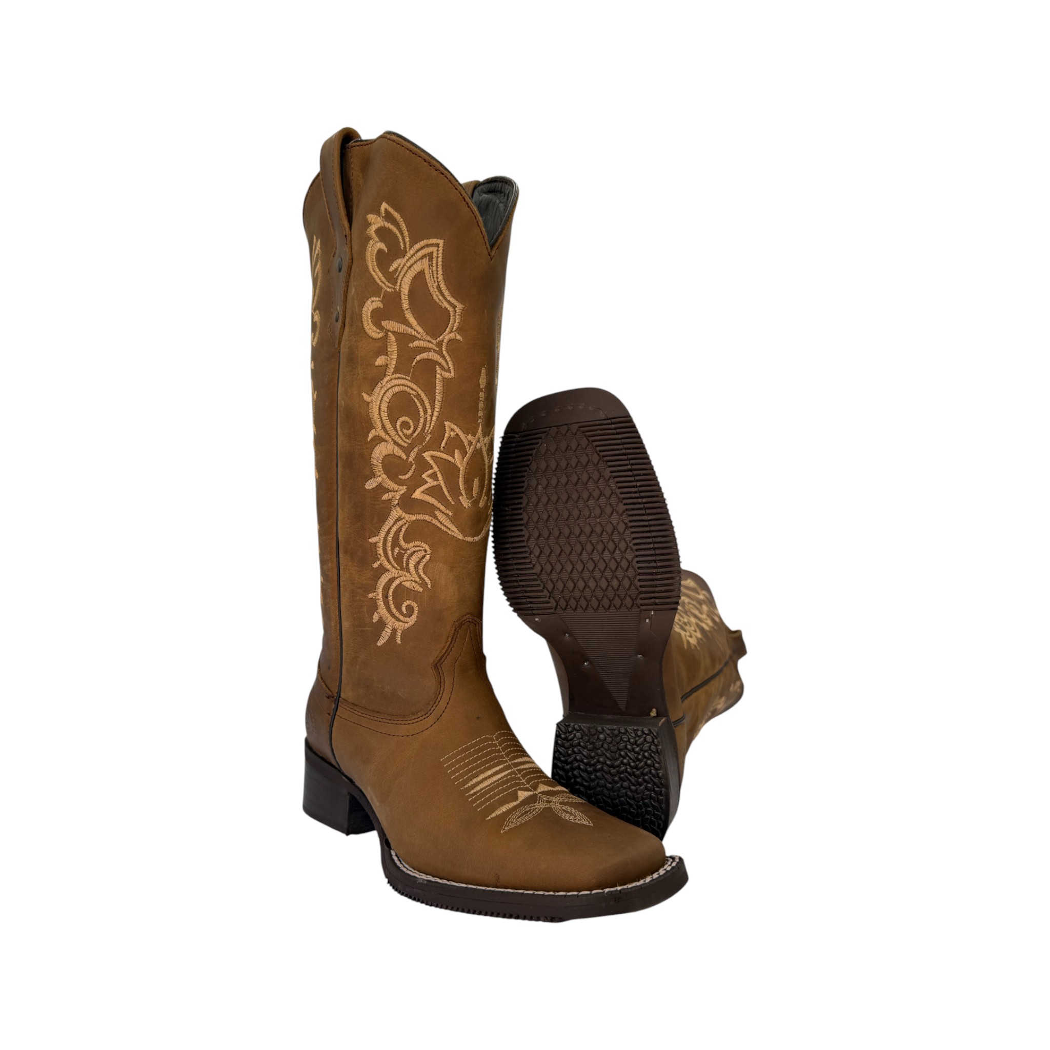 IMG_2763-Photoroom BOTA CABALLO DORADO HORMA RODEO 7789 ARENA.