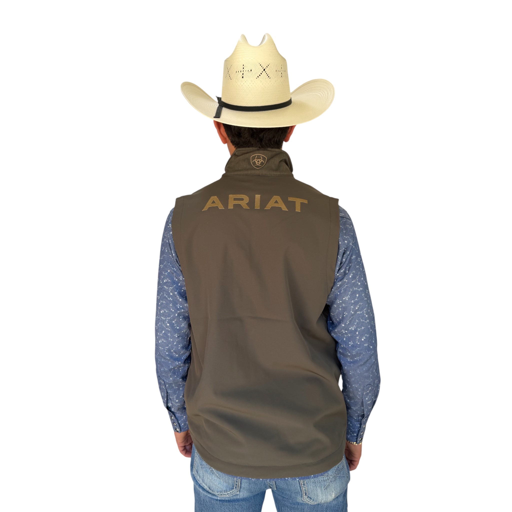 CHALECO CABALLERO SOFTSHELL COLOR OLIVO