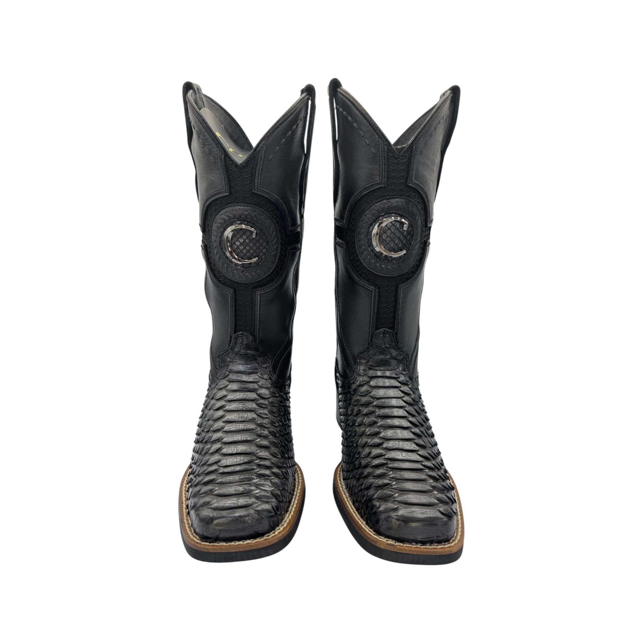 BOTA RODEO EN PIEL GENUINA DE PITÓN PARA CABALLERO