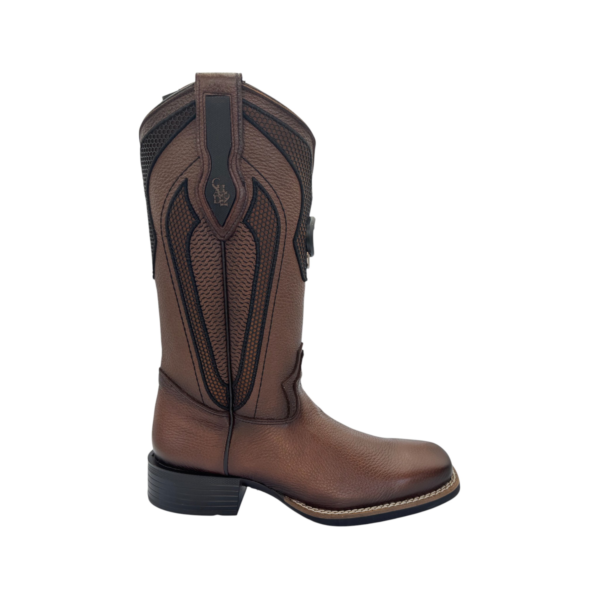 IMG_0374-Photoroom BOTA CUADRA RODEO DE CABALLERO EN PIEL GENUINA DE VENADO.