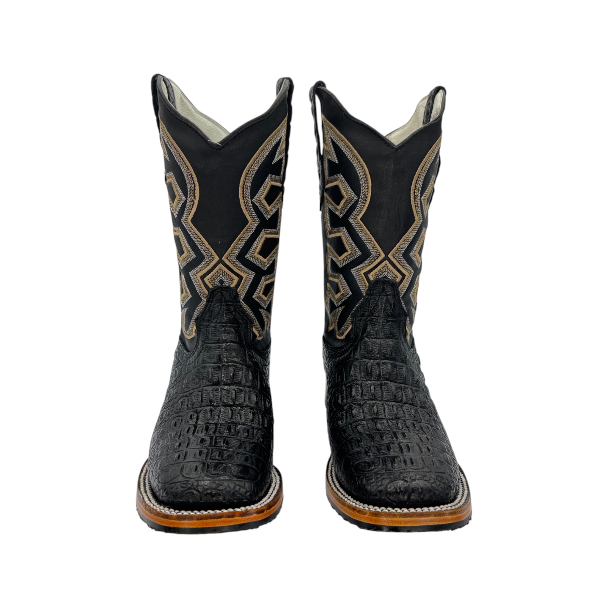 BOTA VAQUERO SM LOMO IMIT. NEGRO