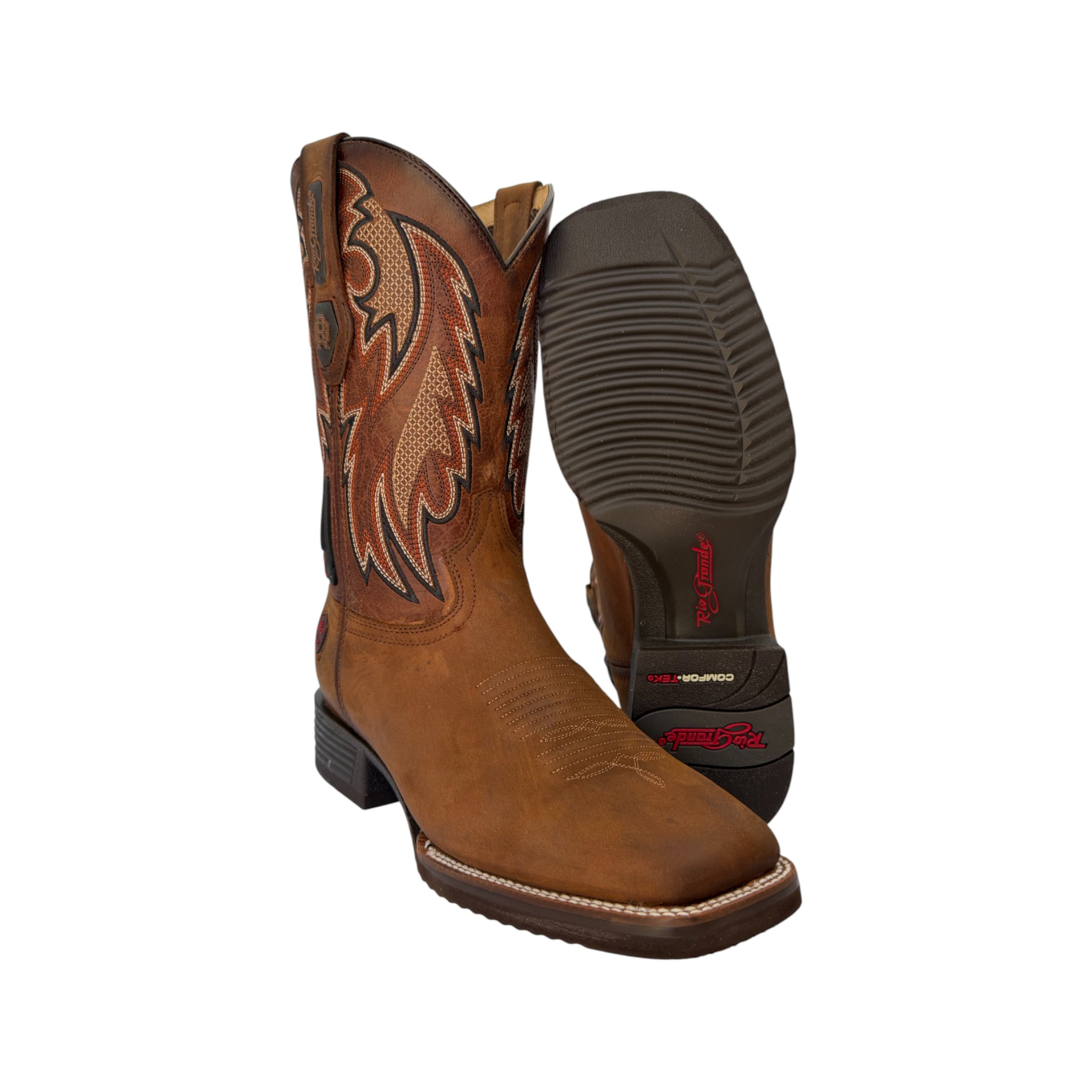 BOTA RIO GRANDE HORMA RODEO MODELO HURACAN 12.