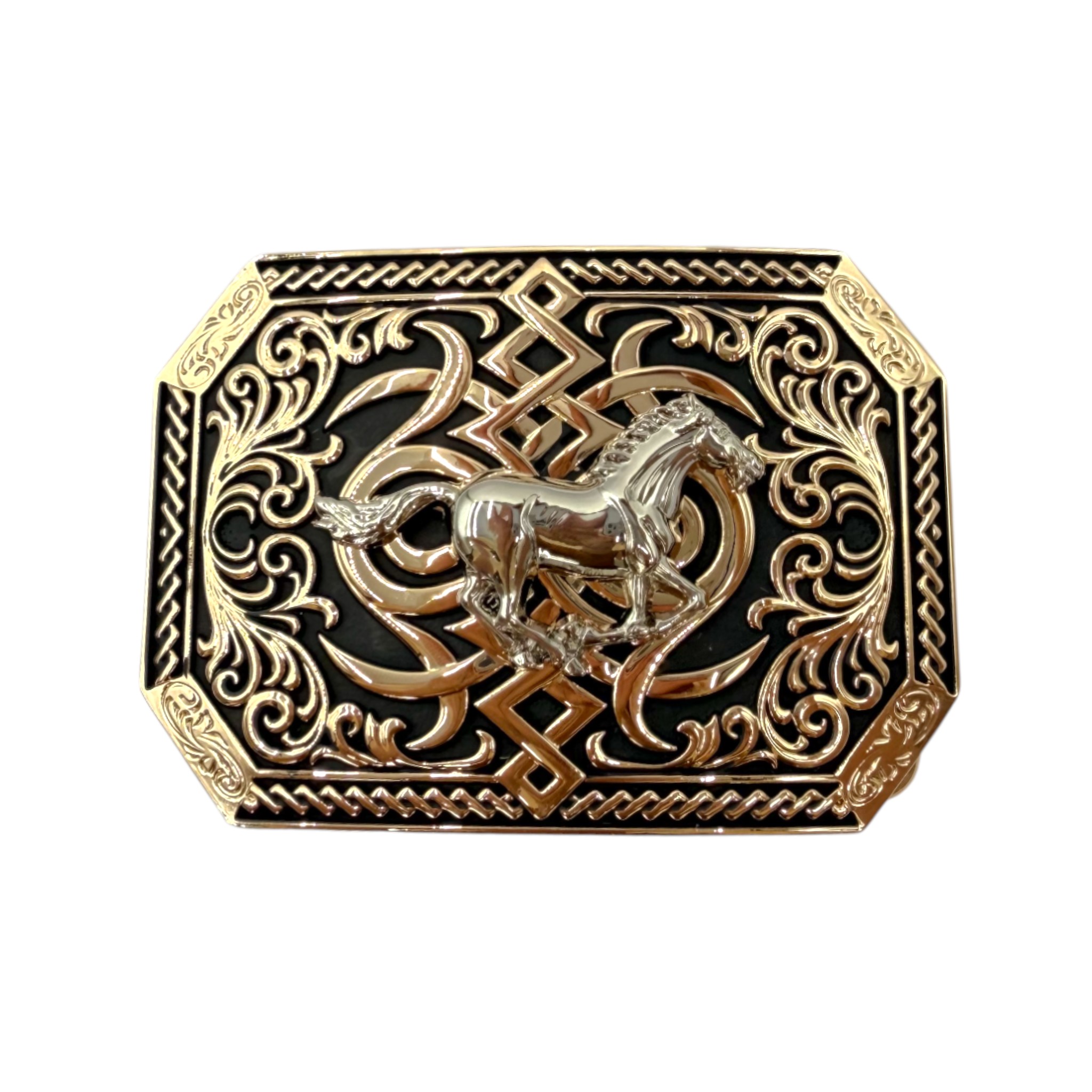 HEBILLA DE ALPACAR MODELO ZAPOPAN BRONCO.