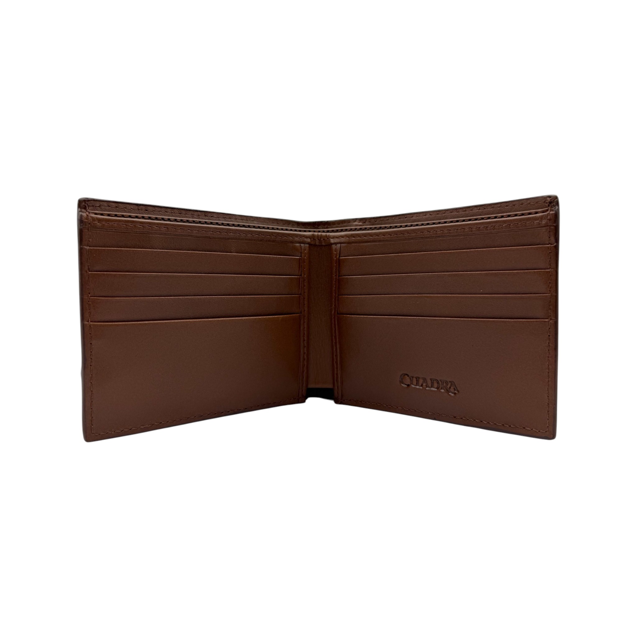 CARTERA EN PIEL GENUINA DE PATA DE AVESTRUZ PARA CABALLERO