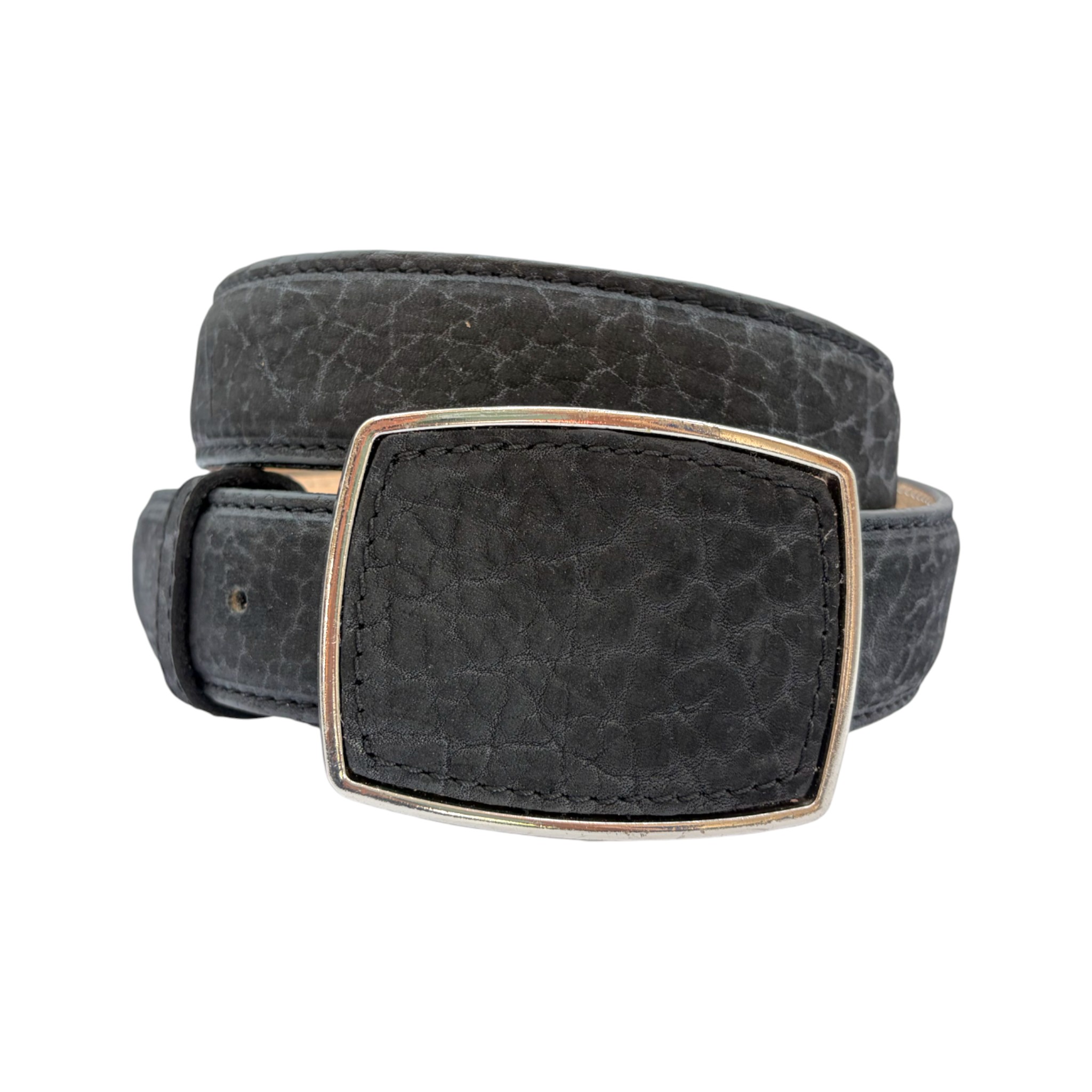 CINTO VAQUERO CUELLO DE TORO NEGRO