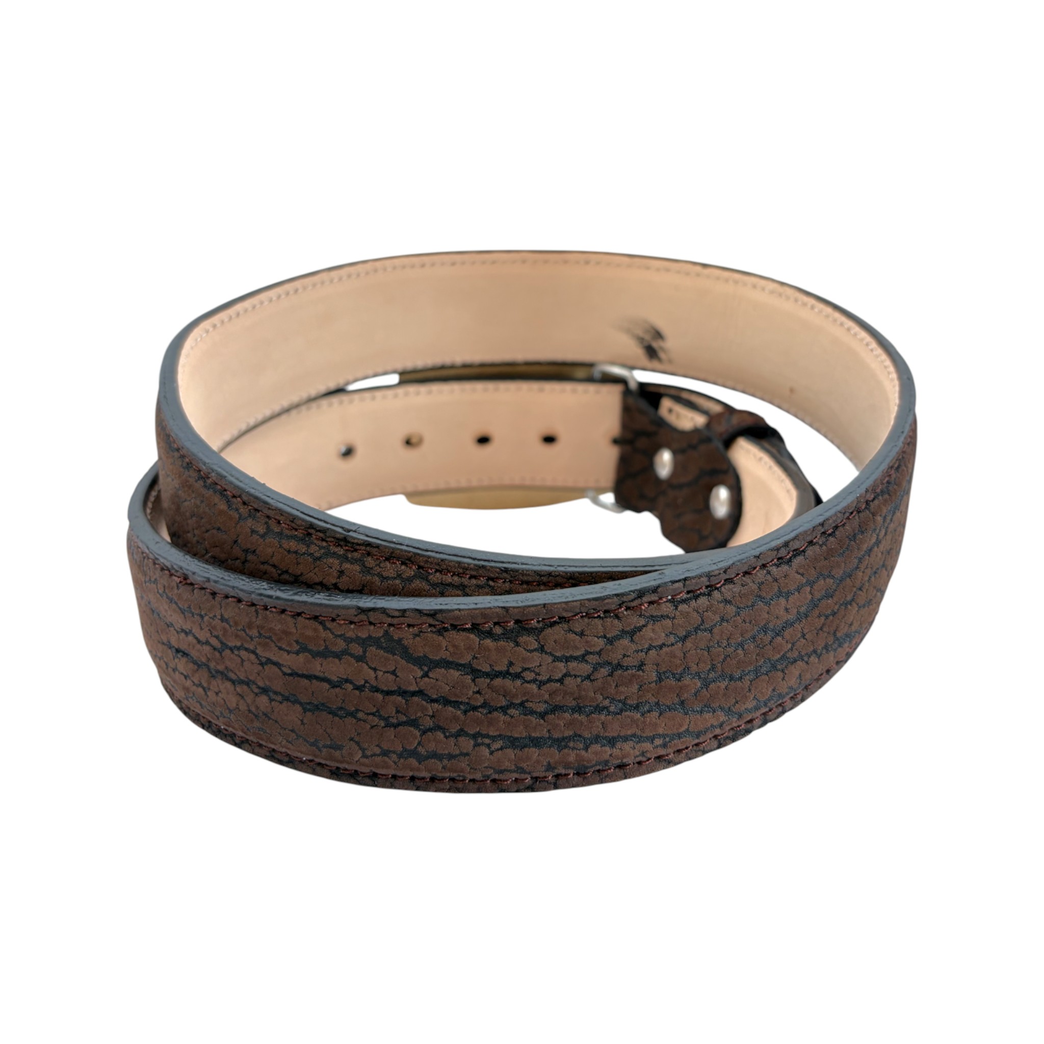 CINTO VAQUERO CUELLO DE TORO CAFÉ.