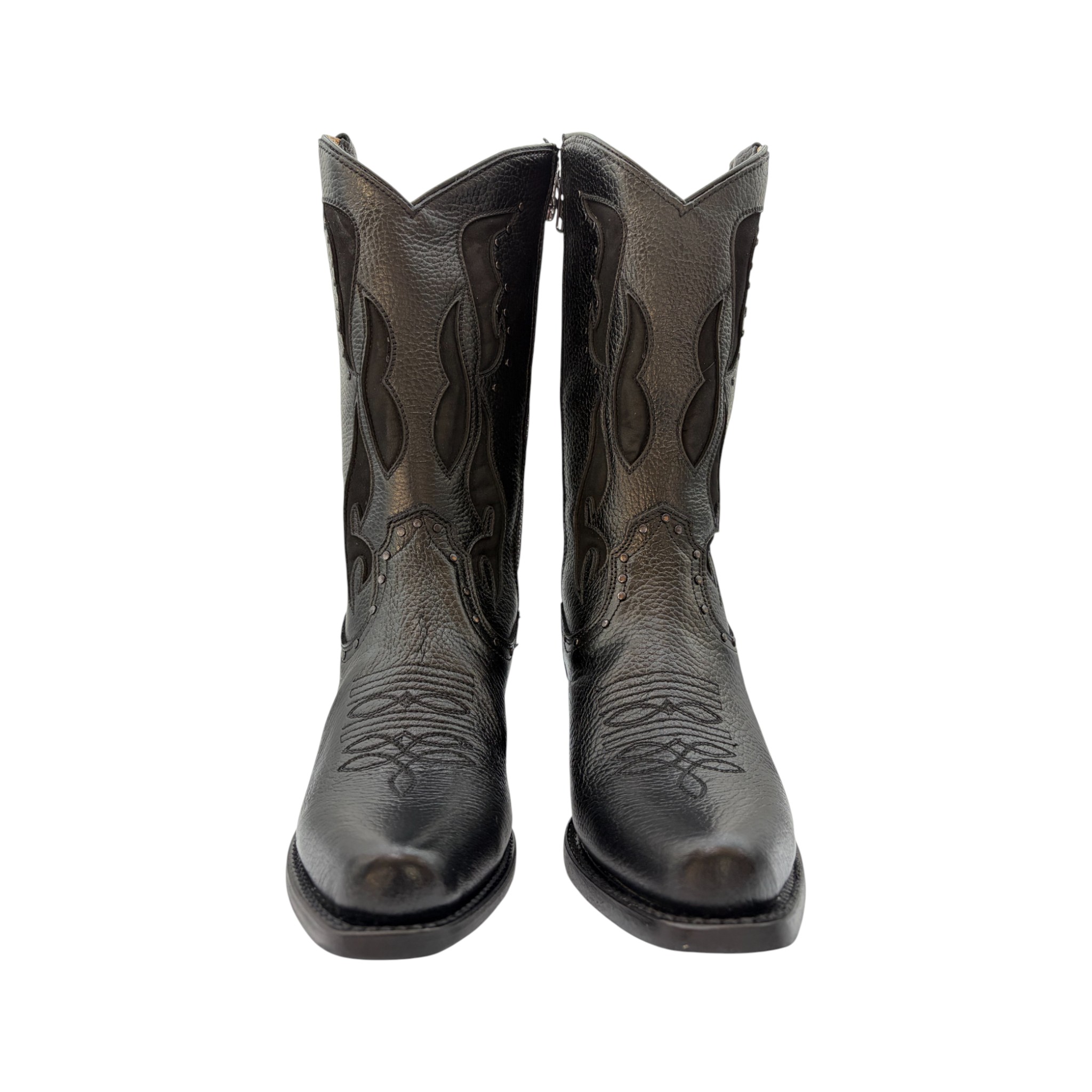 BOTA AGAVERO DE DAMA MODELO ESPAÑOLA E5 COLOR NEGRO.