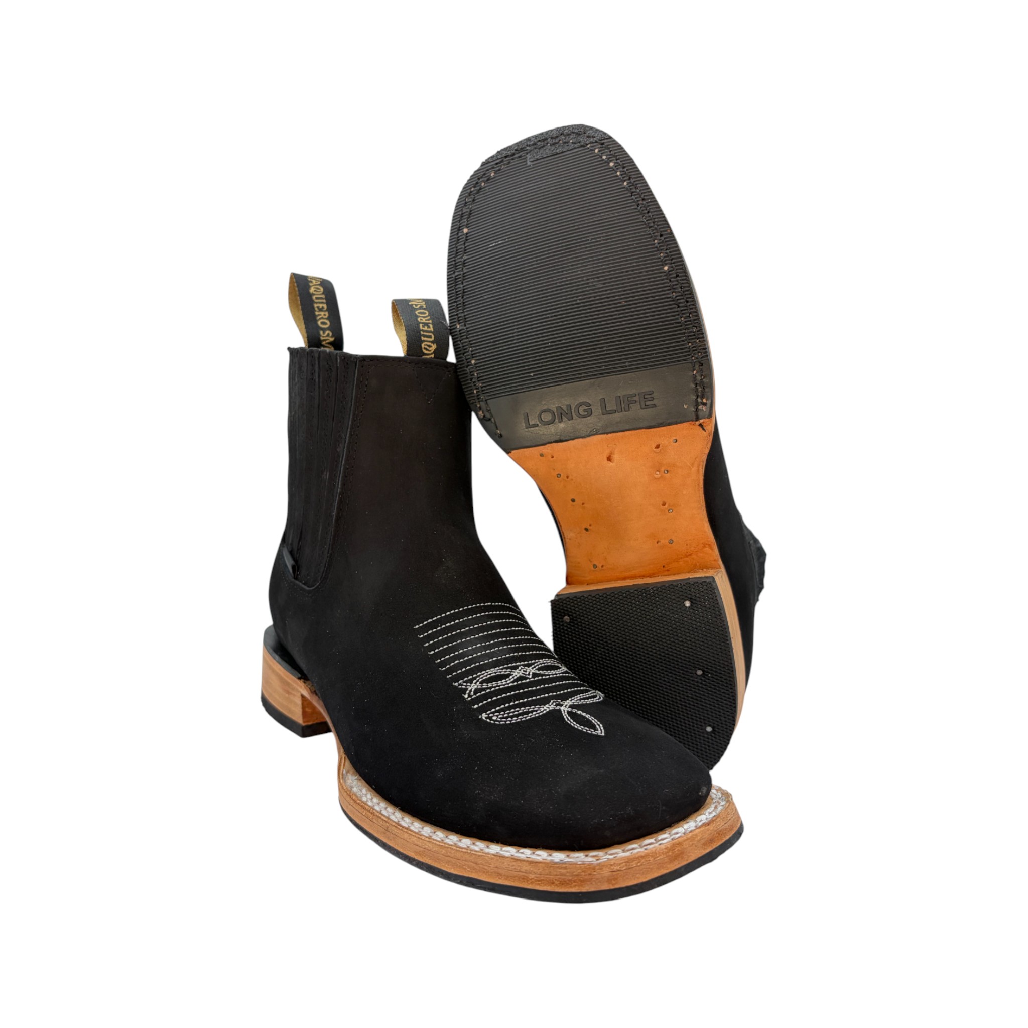 IMG_7390-Photoroom BOTIN VAQUERO SM HORMA RODEO EN PIEL NOBUCK COLOR NEGRO.