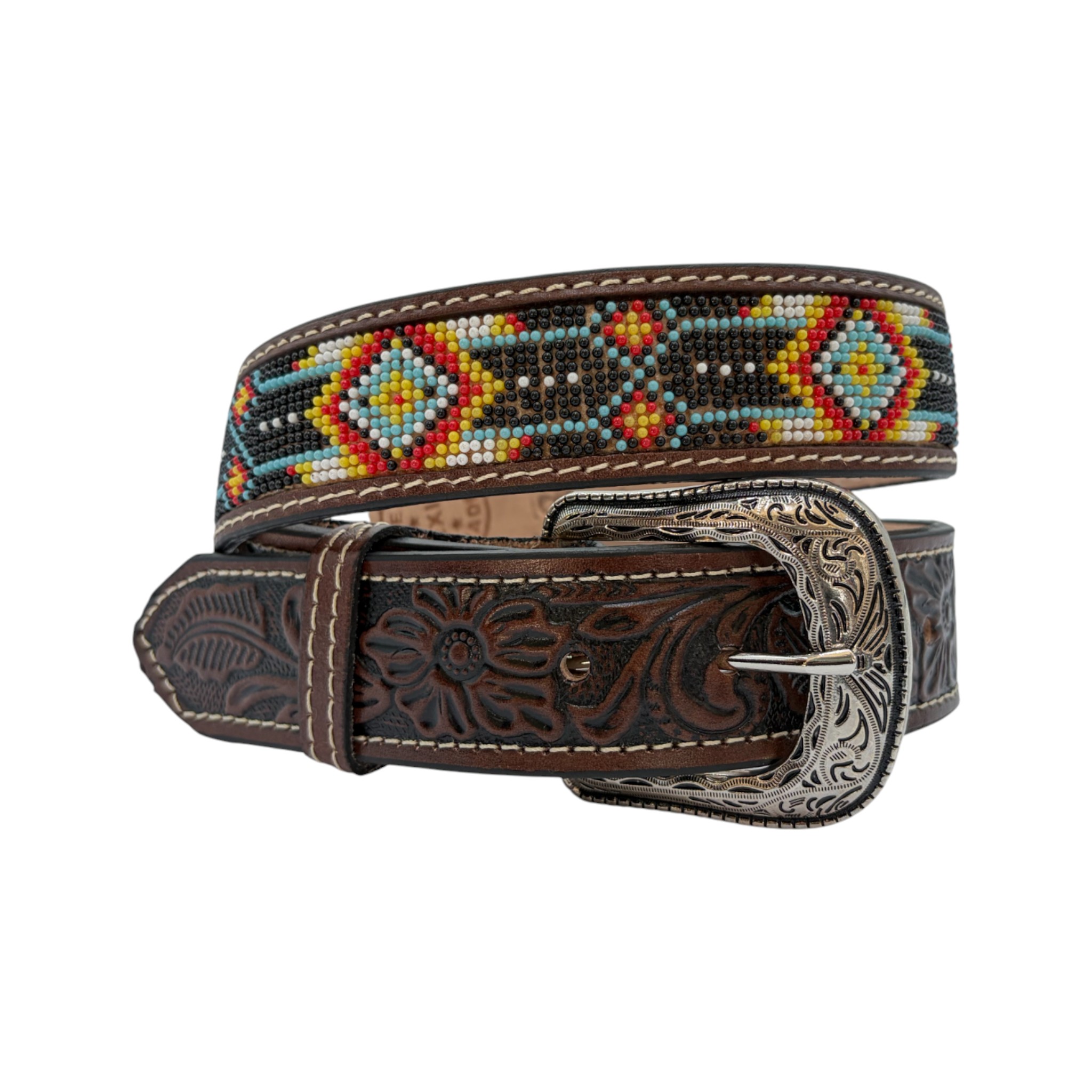 CINTO VAQUERO IMITACION CHAQUIRA CAFÉ NIÑO.