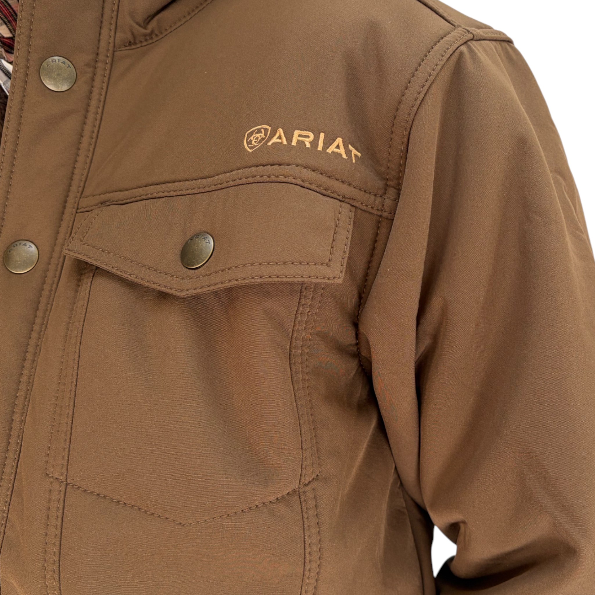 CHAMARRA ARIAT SOFTSHELL VERNON SHERPA 2.0 CAFÉ.