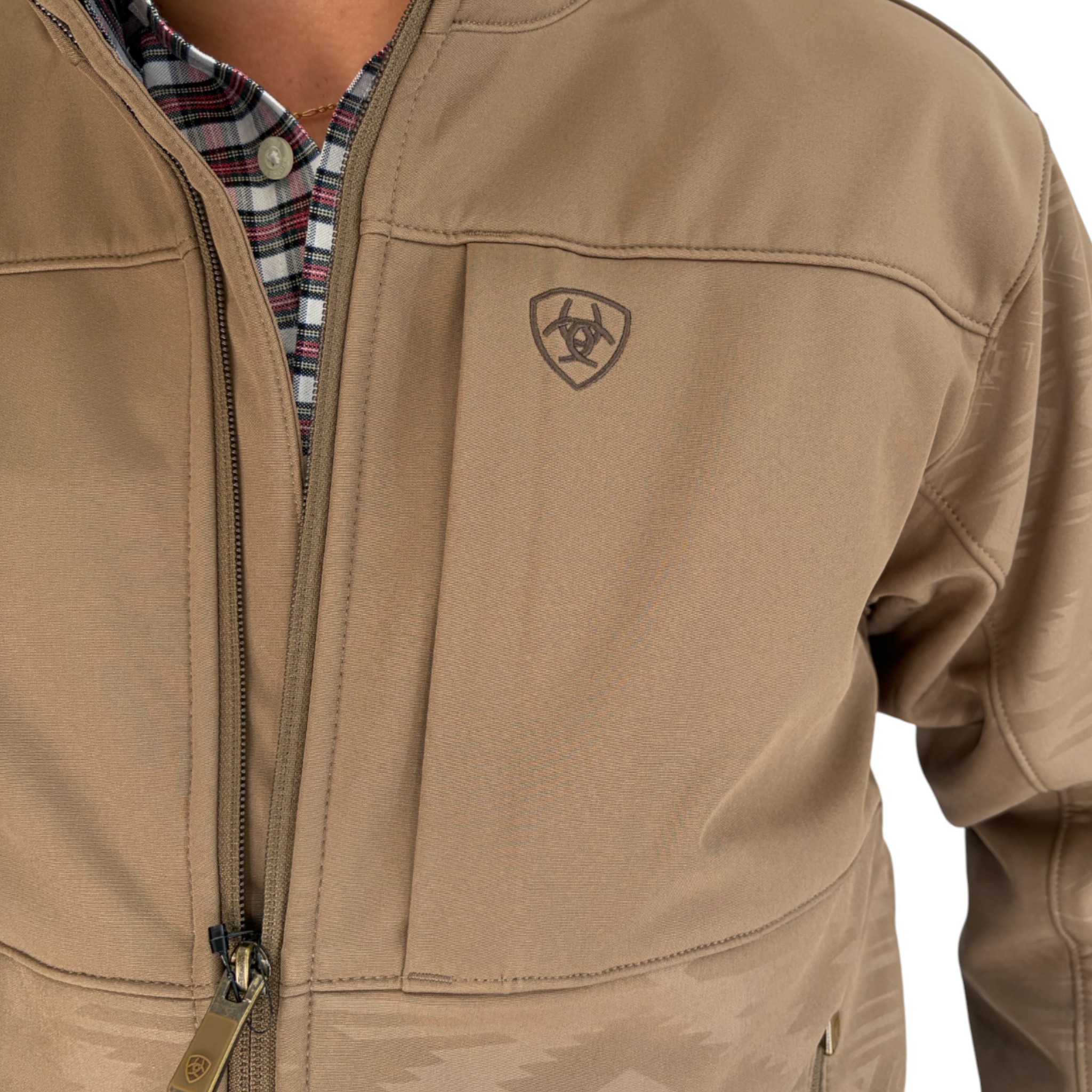 CHAMARRA ARIAT SOFTSHELL VERNON KHAKI.