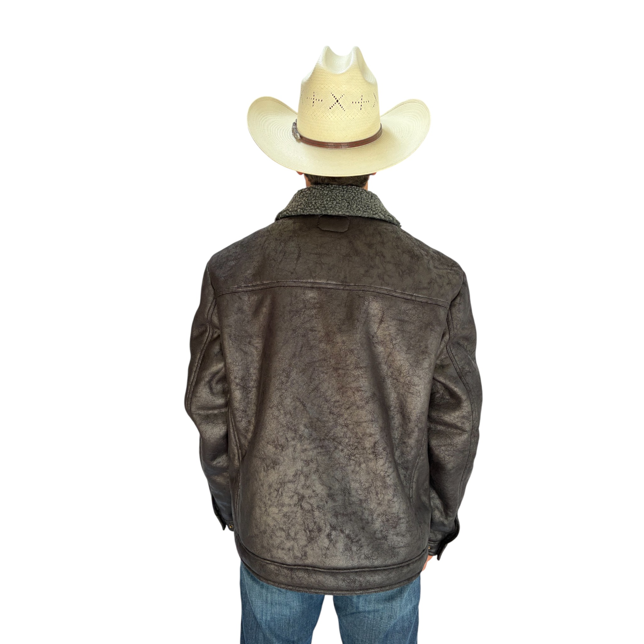 CHAMARRA TOMBSTONE TIPO MARLBORO NEGRO.