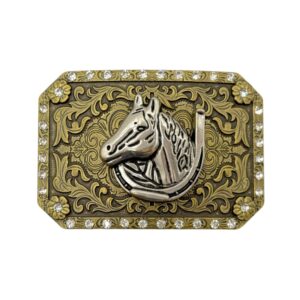 IMG_4056-Photoroom HEBILLA ALPACAR VAQUERA PIEDRAS COLOR OXIDO CON FIGURA DE HERRADURA CON CABALLO.