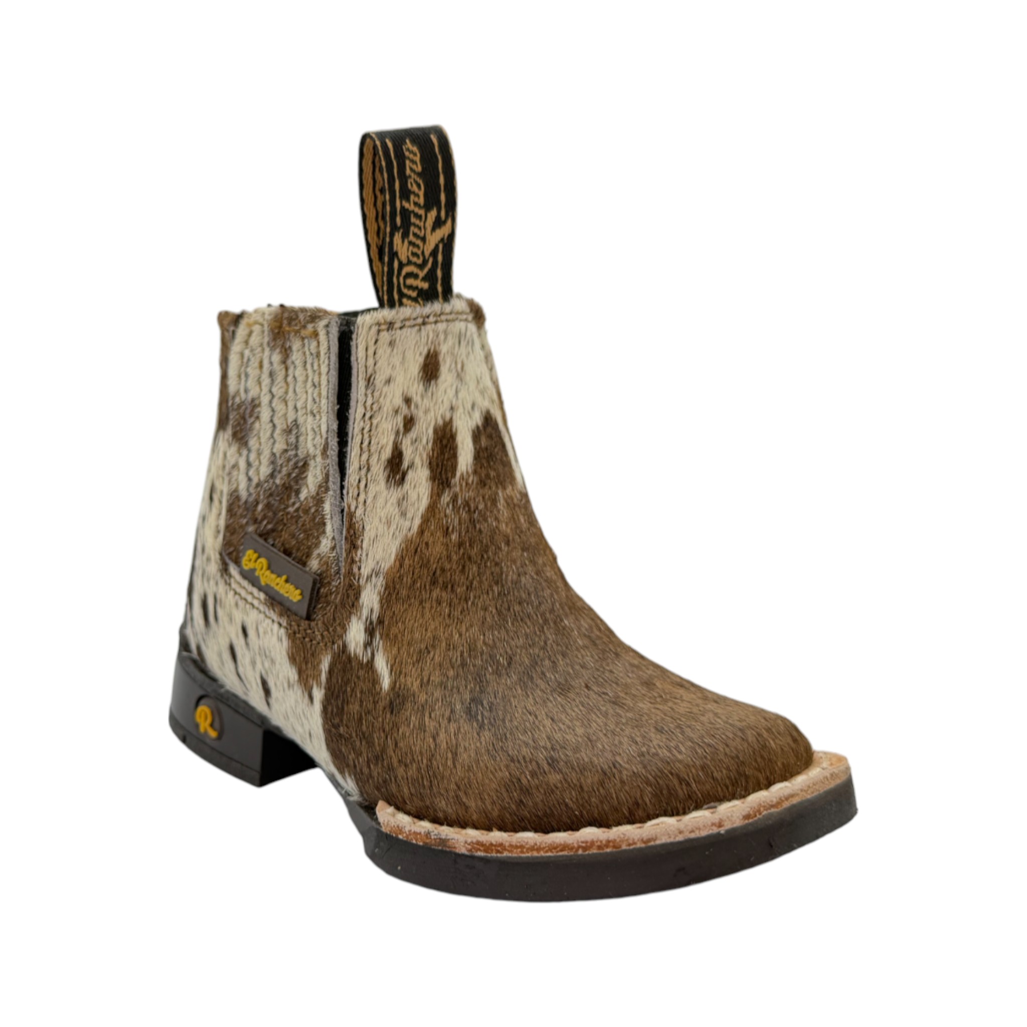 IMG_4059-Photoroom BOTIN RANCHERO NIÑO EN PELO GENUINO DE VACA.