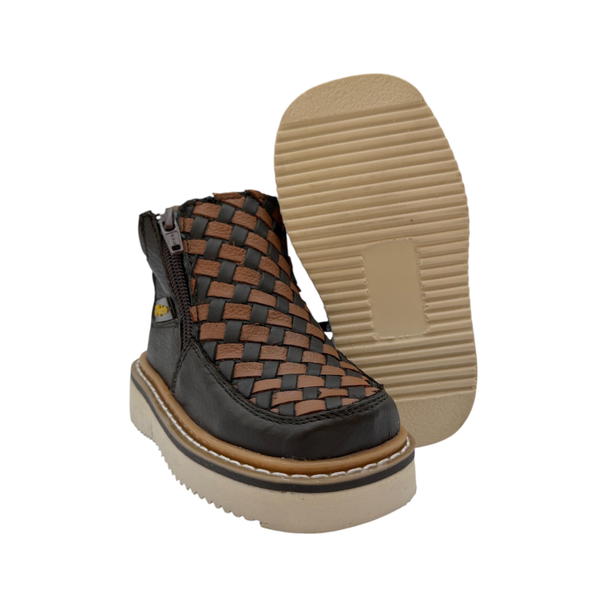 BOTIN EL RANCHERO PETATILLO CAFÉ DOBLE CIERRE.