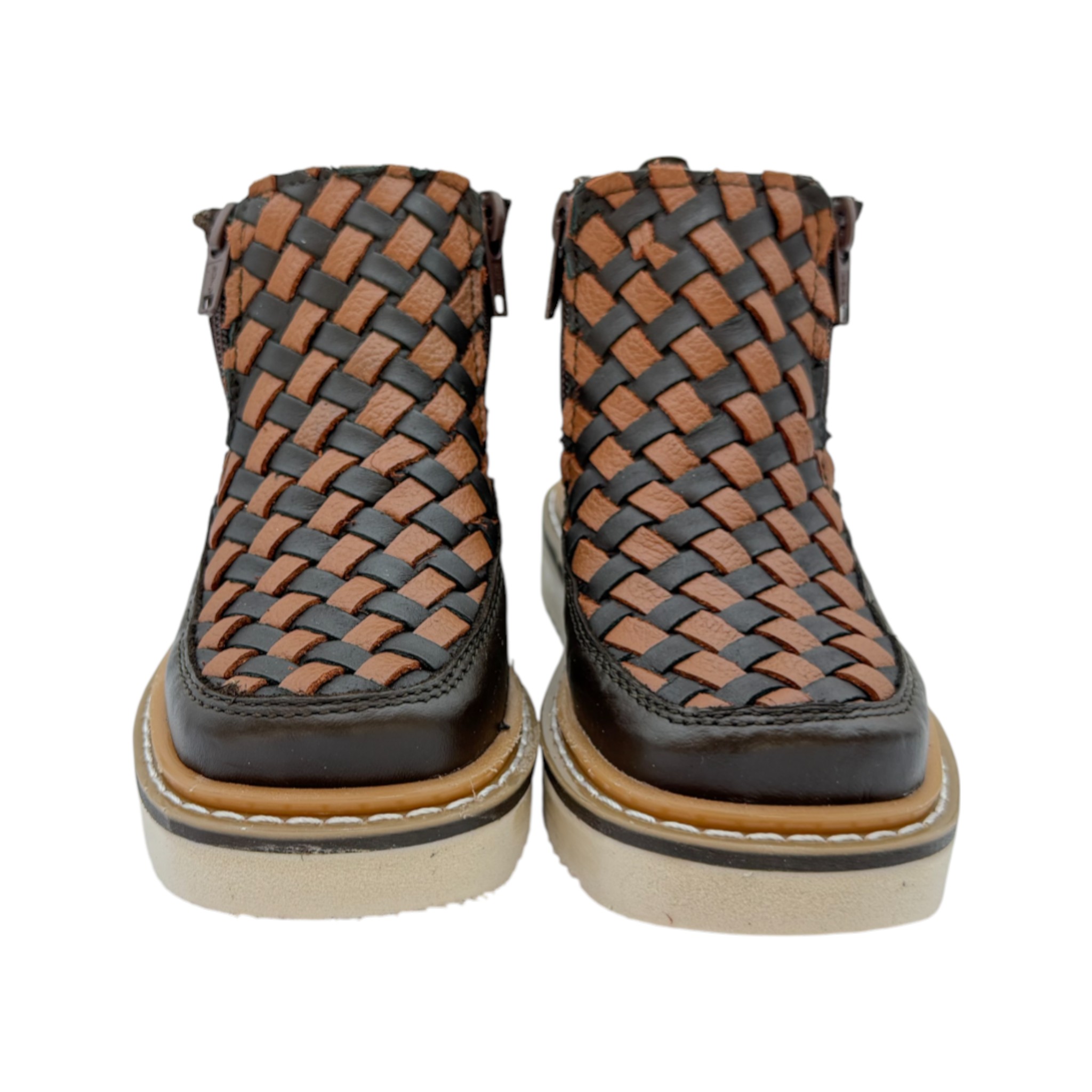 BOTIN EL RANCHERO PETATILLO CAFÉ DOBLE CIERRE.