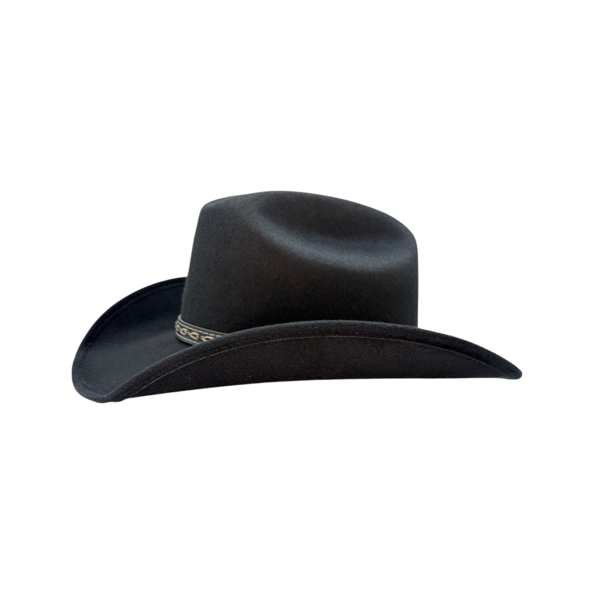 TEXANA CR NEGRA FORRADA INFANTIL.