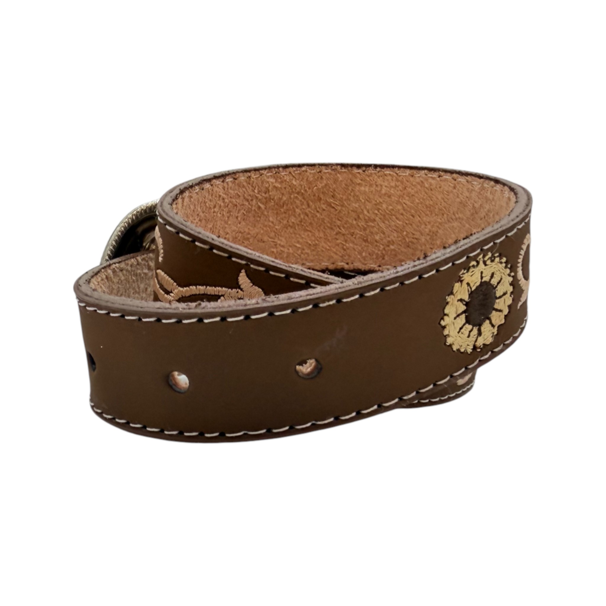 IMG_4159-Photoroom CINTO NIÑA BORDADO FLOR GIRASOL CAFÉ.