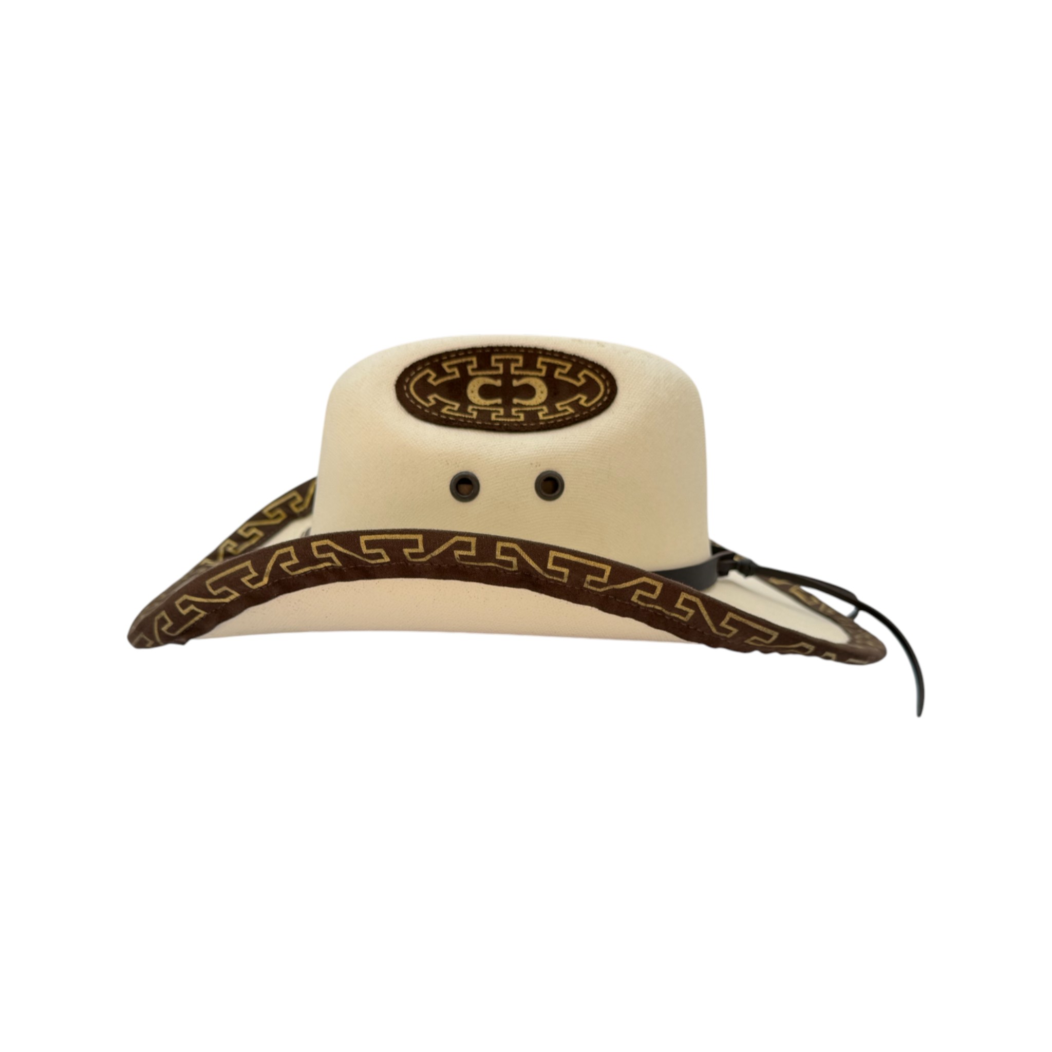 SOMBRERO BONANZA NIÑO LONA GRECA CAFE.